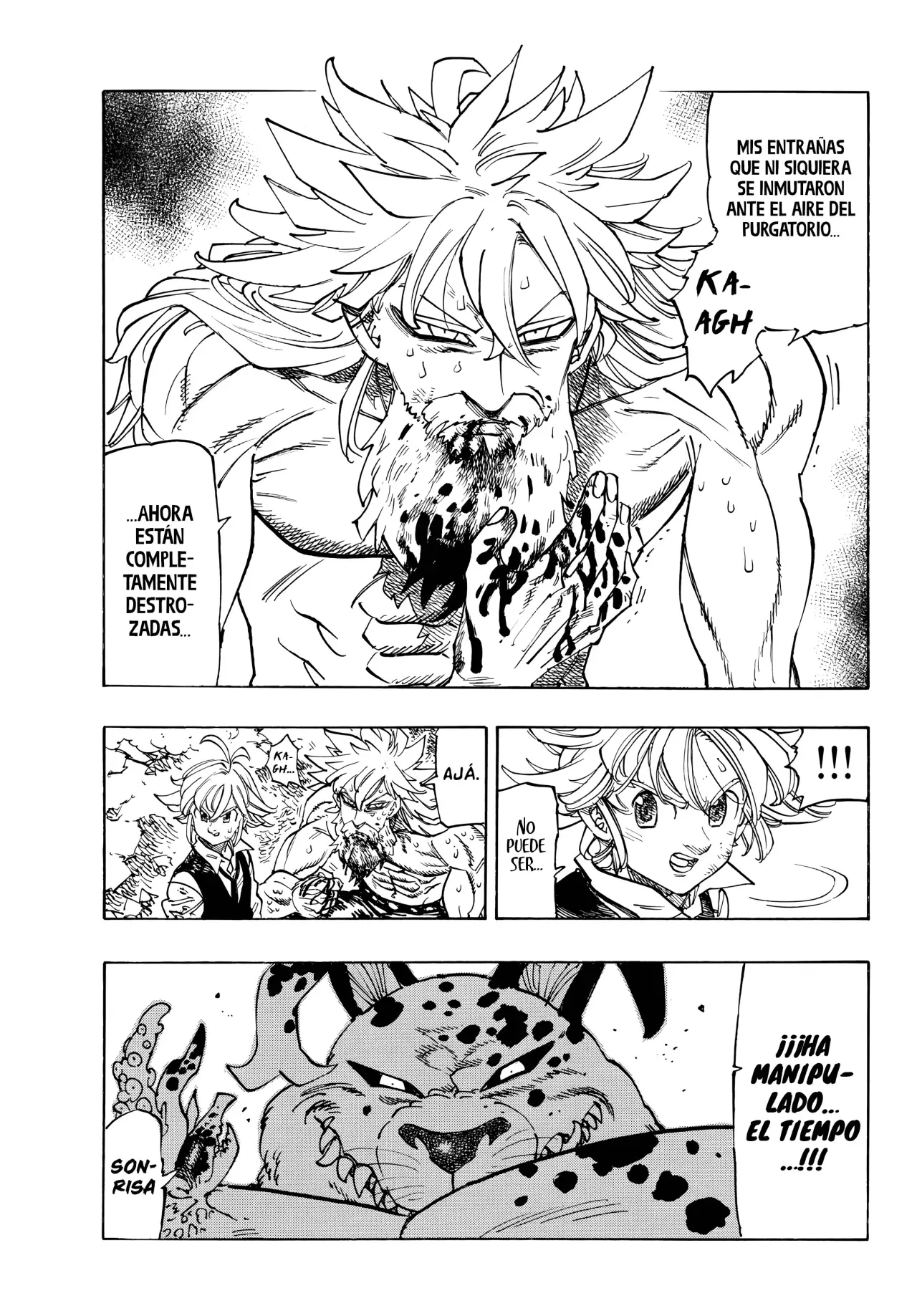 Mokushiroku no Yonkishi Capitulo 227: Lionés en frenesí página 3