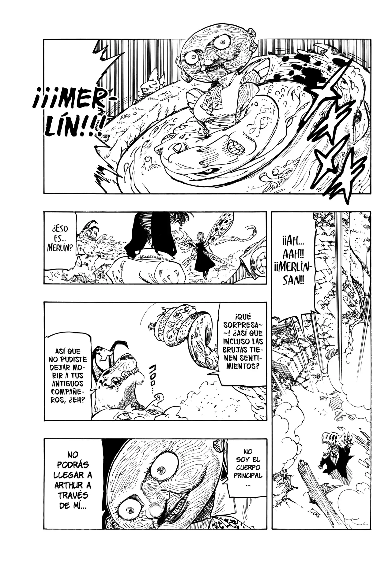 Mokushiroku no Yonkishi Capitulo 227: Lionés en frenesí página 7