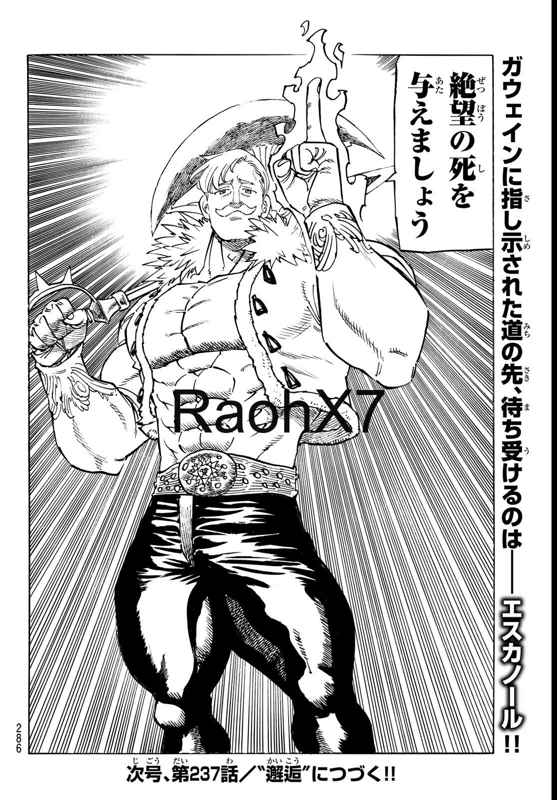 Mokushiroku no Yonkishi Capitulo 236 página 20