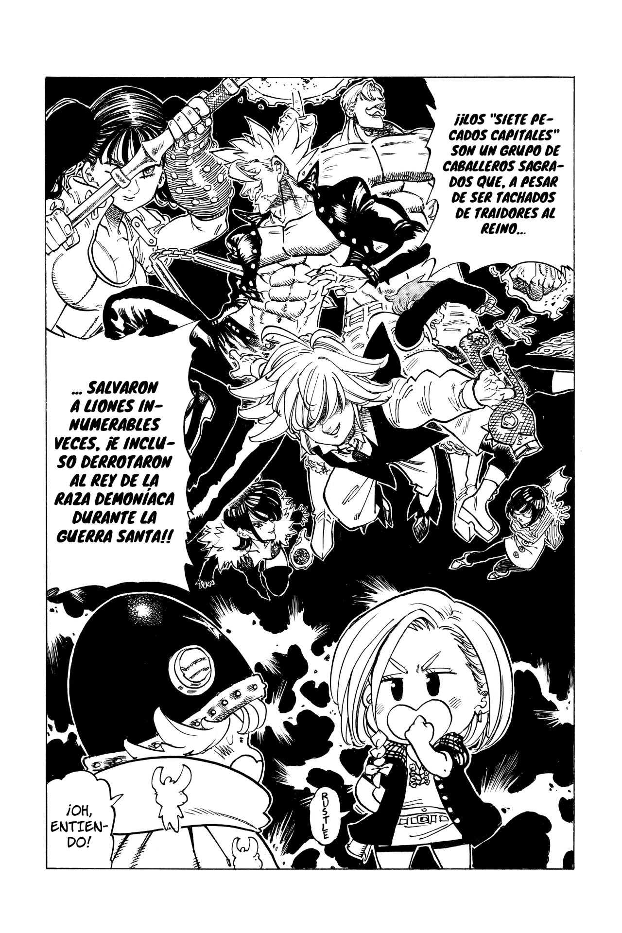 Mokushiroku no Yonkishi Capitulo 24: ¿Quién es el líder? página 10