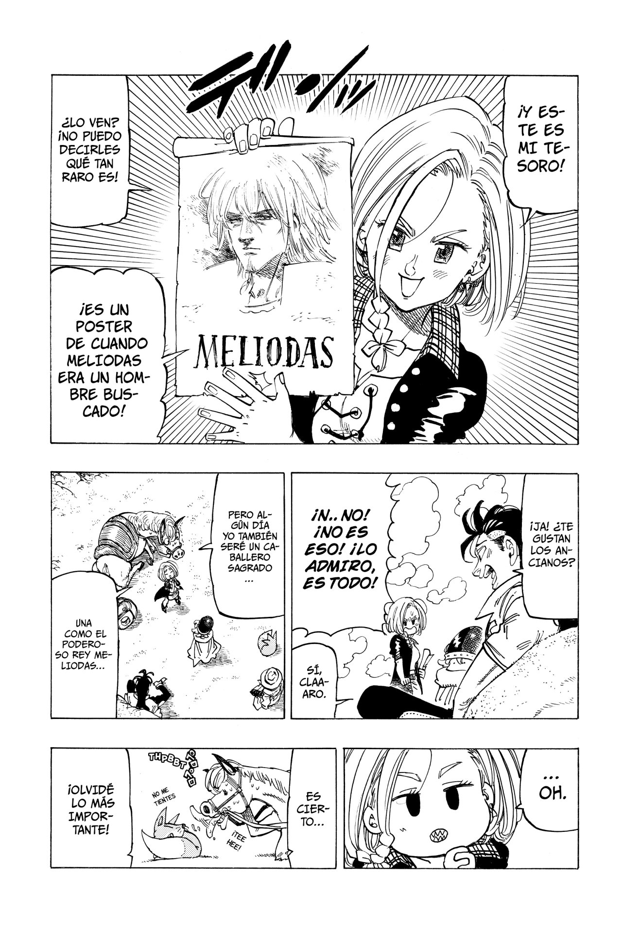 Mokushiroku no Yonkishi Capitulo 24: ¿Quién es el líder? página 11