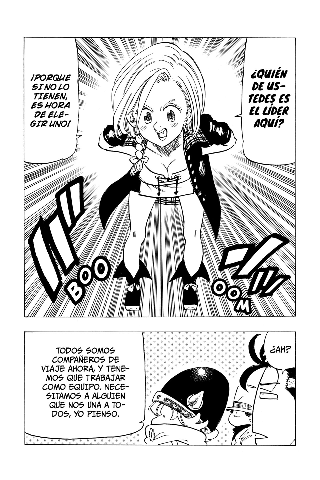 Mokushiroku no Yonkishi Capitulo 24: ¿Quién es el líder? página 12