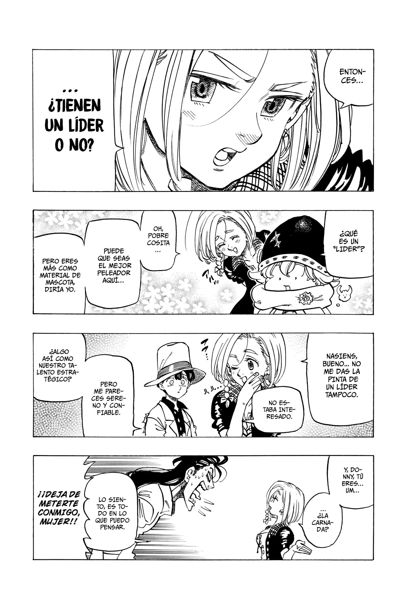 Mokushiroku no Yonkishi Capitulo 24: ¿Quién es el líder? página 13