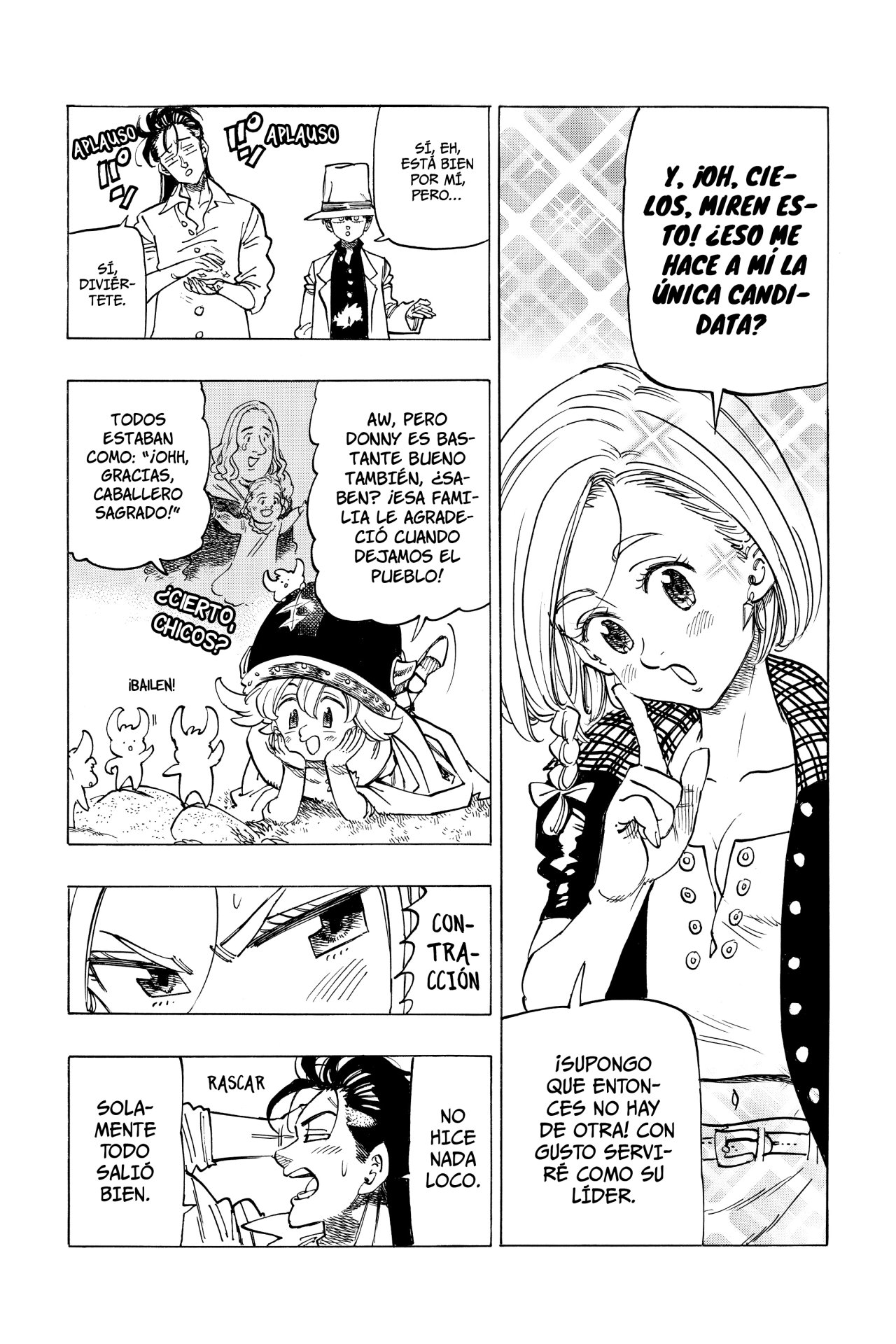 Mokushiroku no Yonkishi Capitulo 24: ¿Quién es el líder? página 14