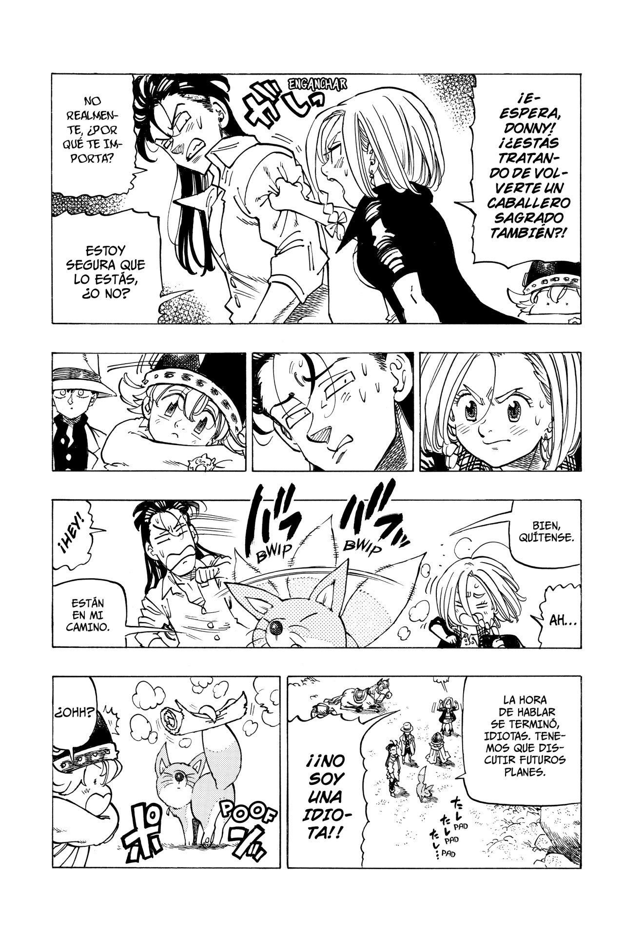 Mokushiroku no Yonkishi Capitulo 24: ¿Quién es el líder? página 15