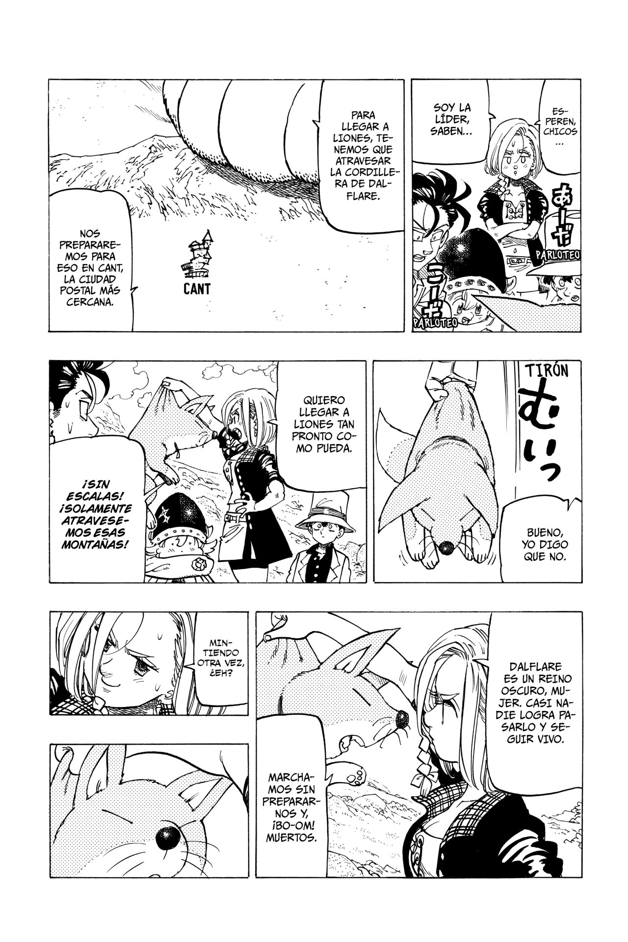 Mokushiroku no Yonkishi Capitulo 24: ¿Quién es el líder? página 17