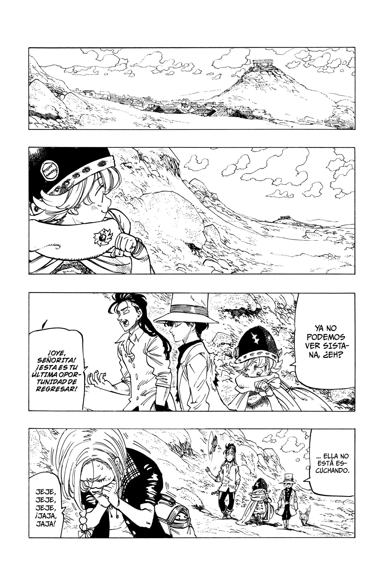 Mokushiroku no Yonkishi Capitulo 24: ¿Quién es el líder? página 3