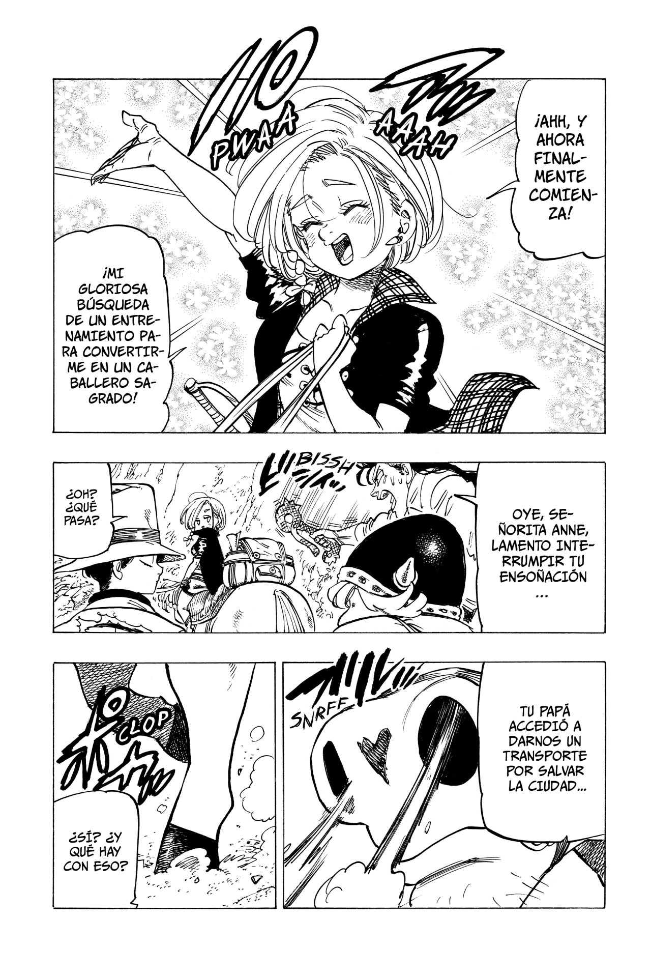 Mokushiroku no Yonkishi Capitulo 24: ¿Quién es el líder? página 4