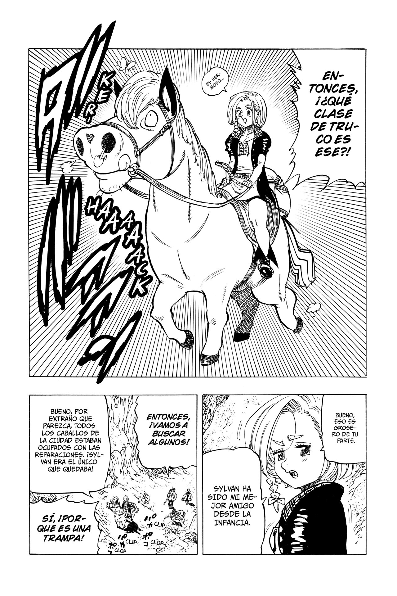 Mokushiroku no Yonkishi Capitulo 24: ¿Quién es el líder? página 5