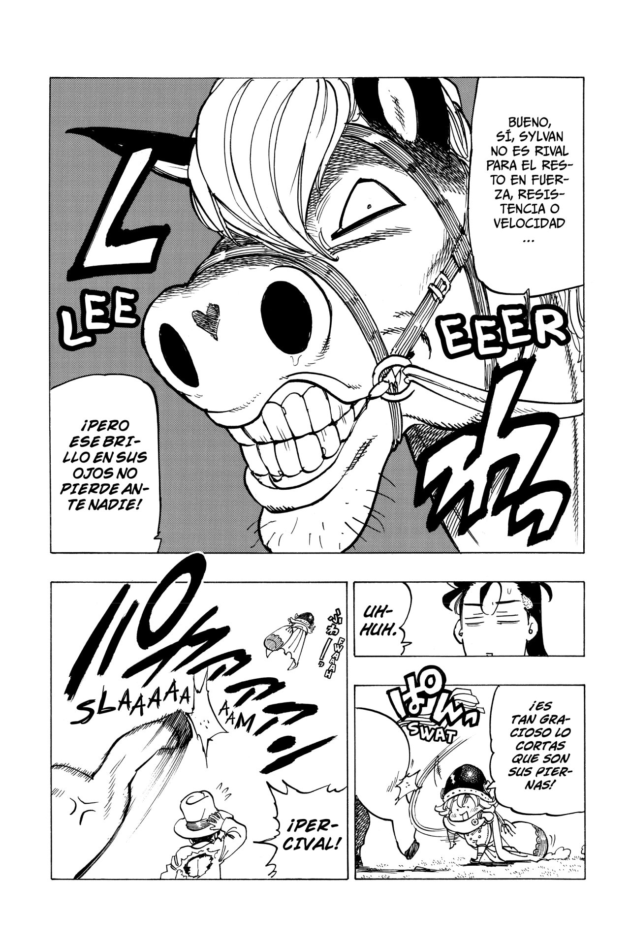 Mokushiroku no Yonkishi Capitulo 24: ¿Quién es el líder? página 6