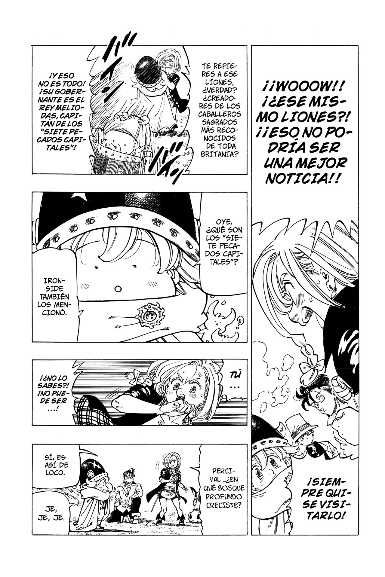 Mokushiroku no Yonkishi Capitulo 24: ¿Quién es el líder? página 9