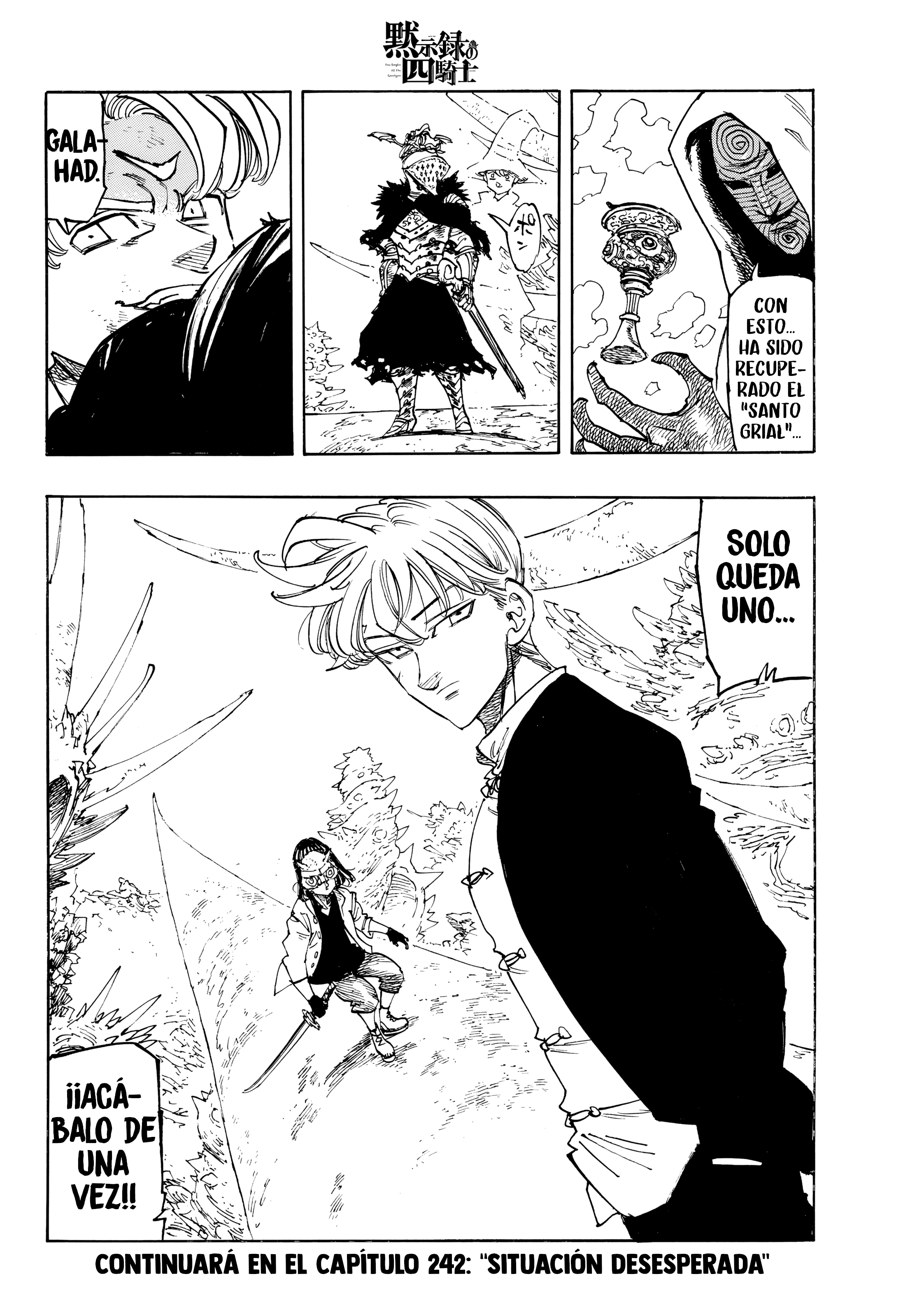Mokushiroku no Yonkishi Capitulo 241 página 20