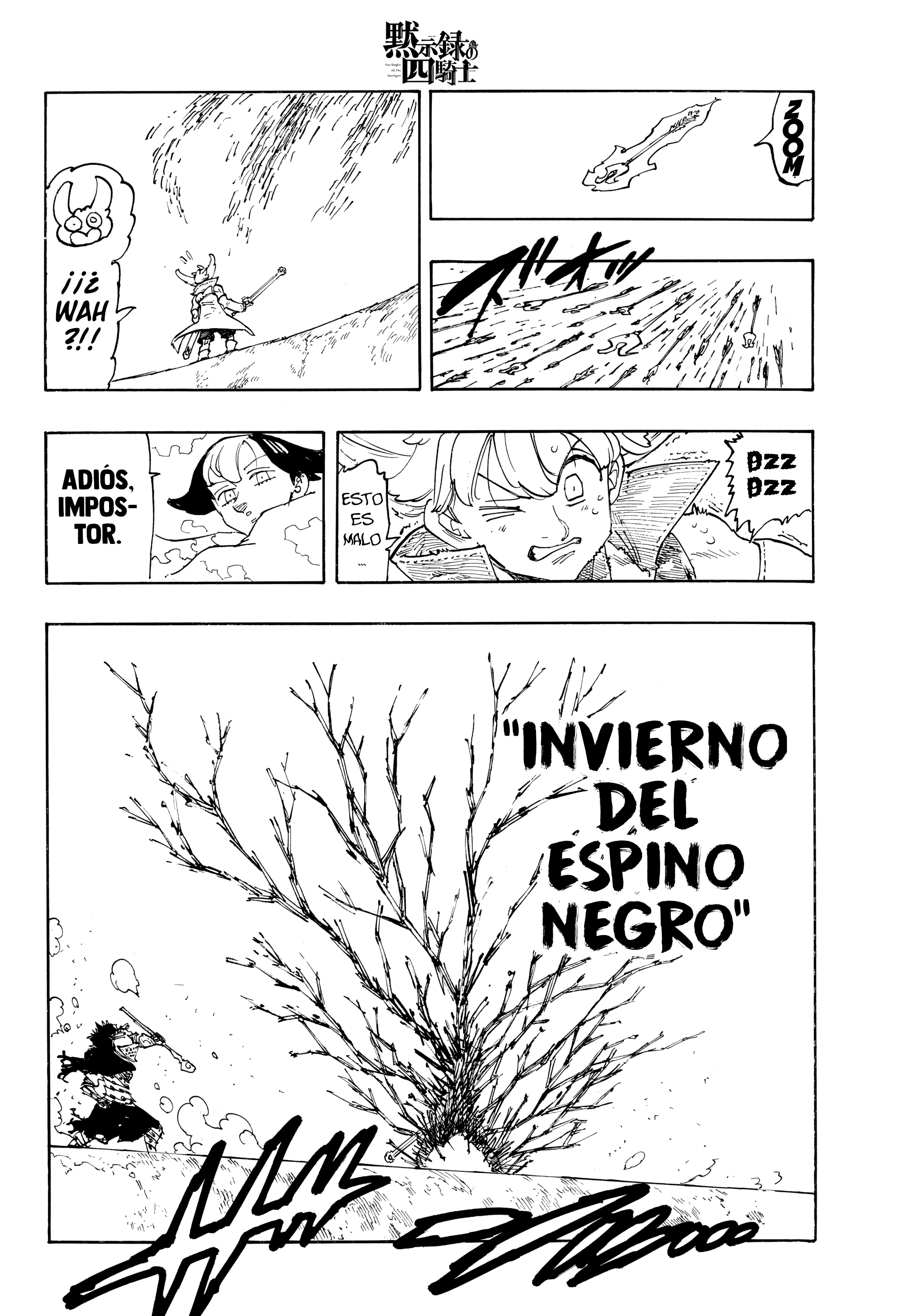 Mokushiroku no Yonkishi Capitulo 241 página 8