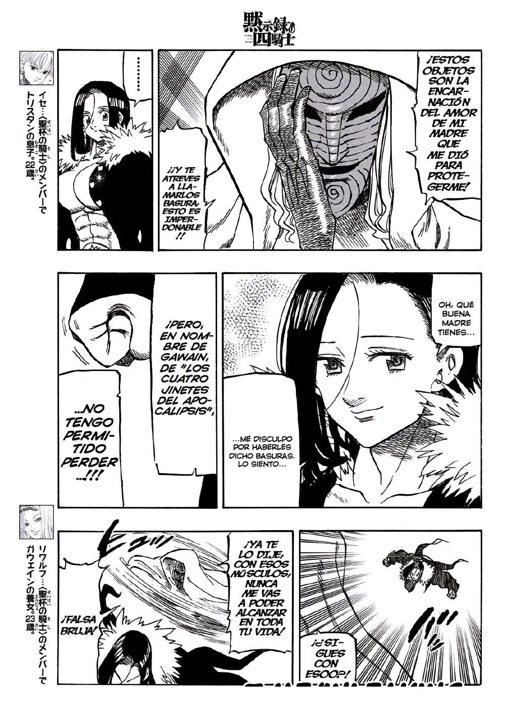 Mokushiroku no Yonkishi Capitulo 243 página 7