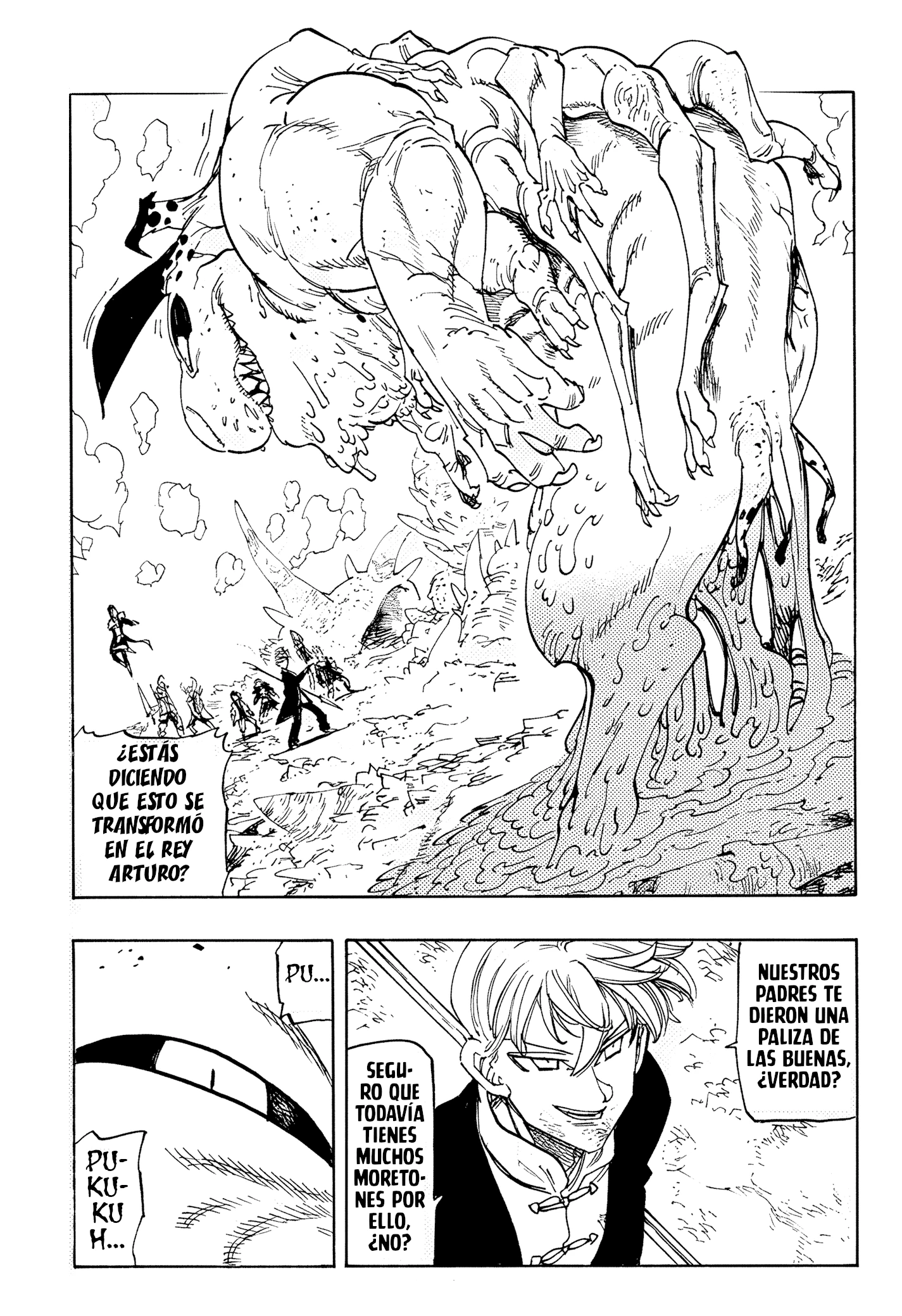 Mokushiroku no Yonkishi Capitulo 246 página 17