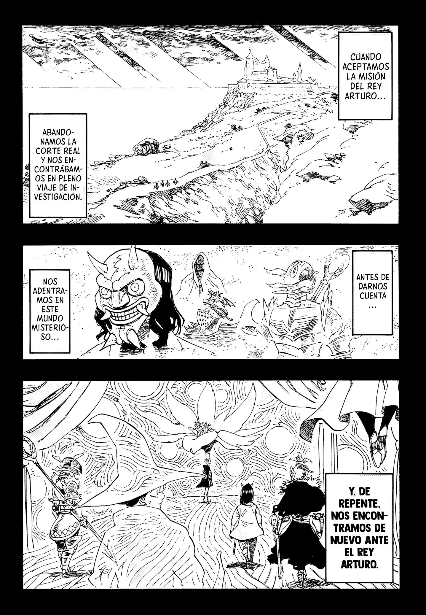 Mokushiroku no Yonkishi Capitulo 246 página 2