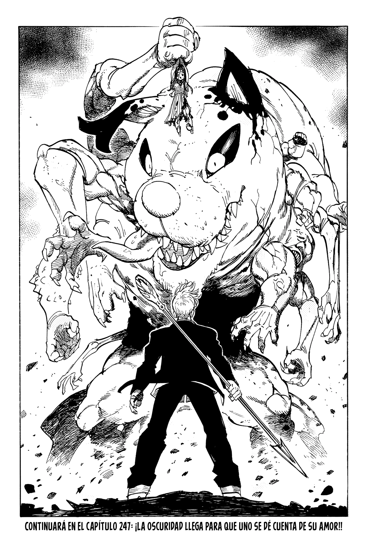 Mokushiroku no Yonkishi Capitulo 246 página 20