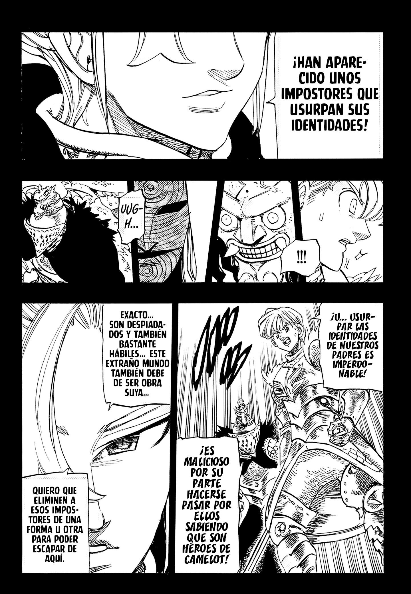 Mokushiroku no Yonkishi Capitulo 246 página 4