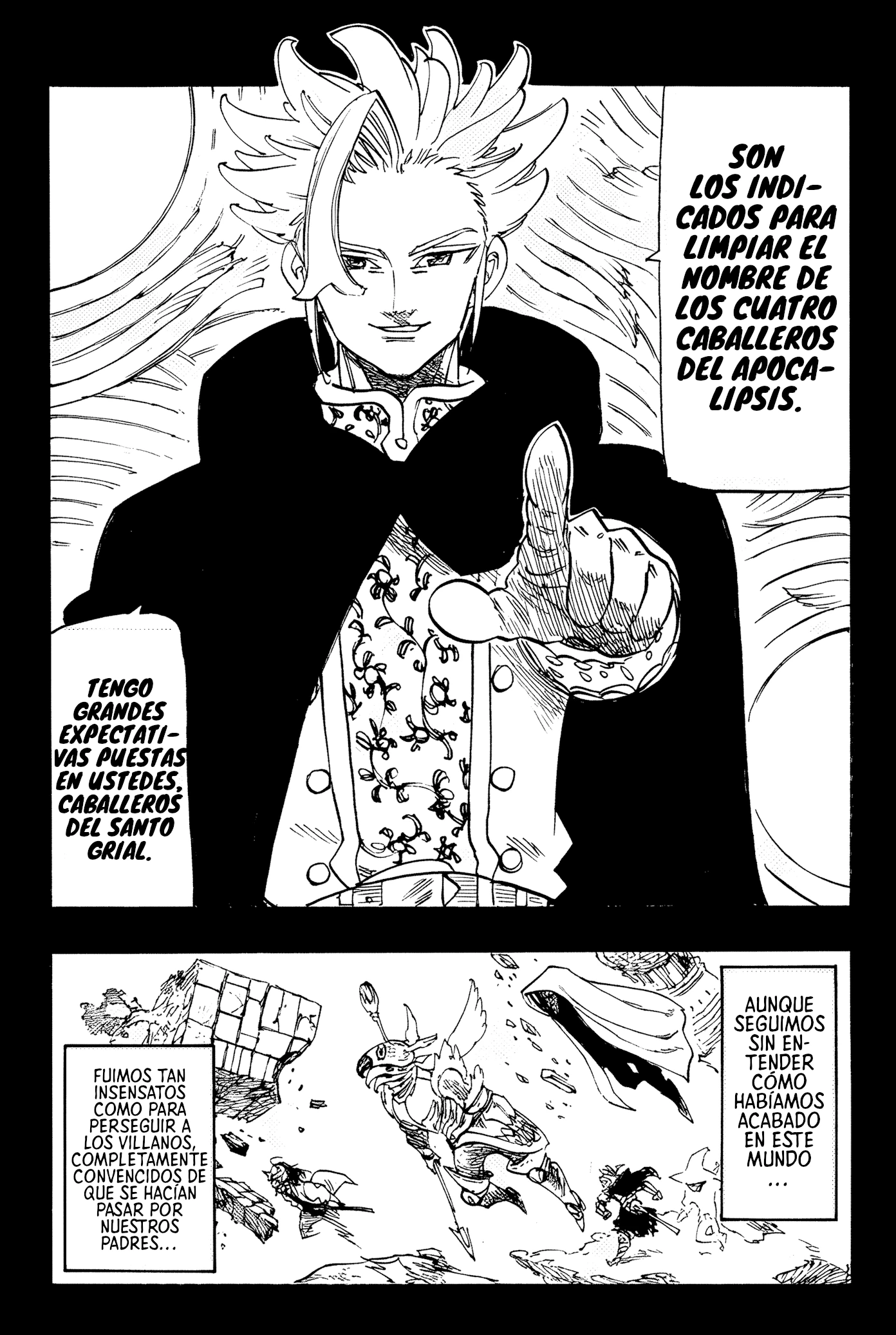 Mokushiroku no Yonkishi Capitulo 246 página 5
