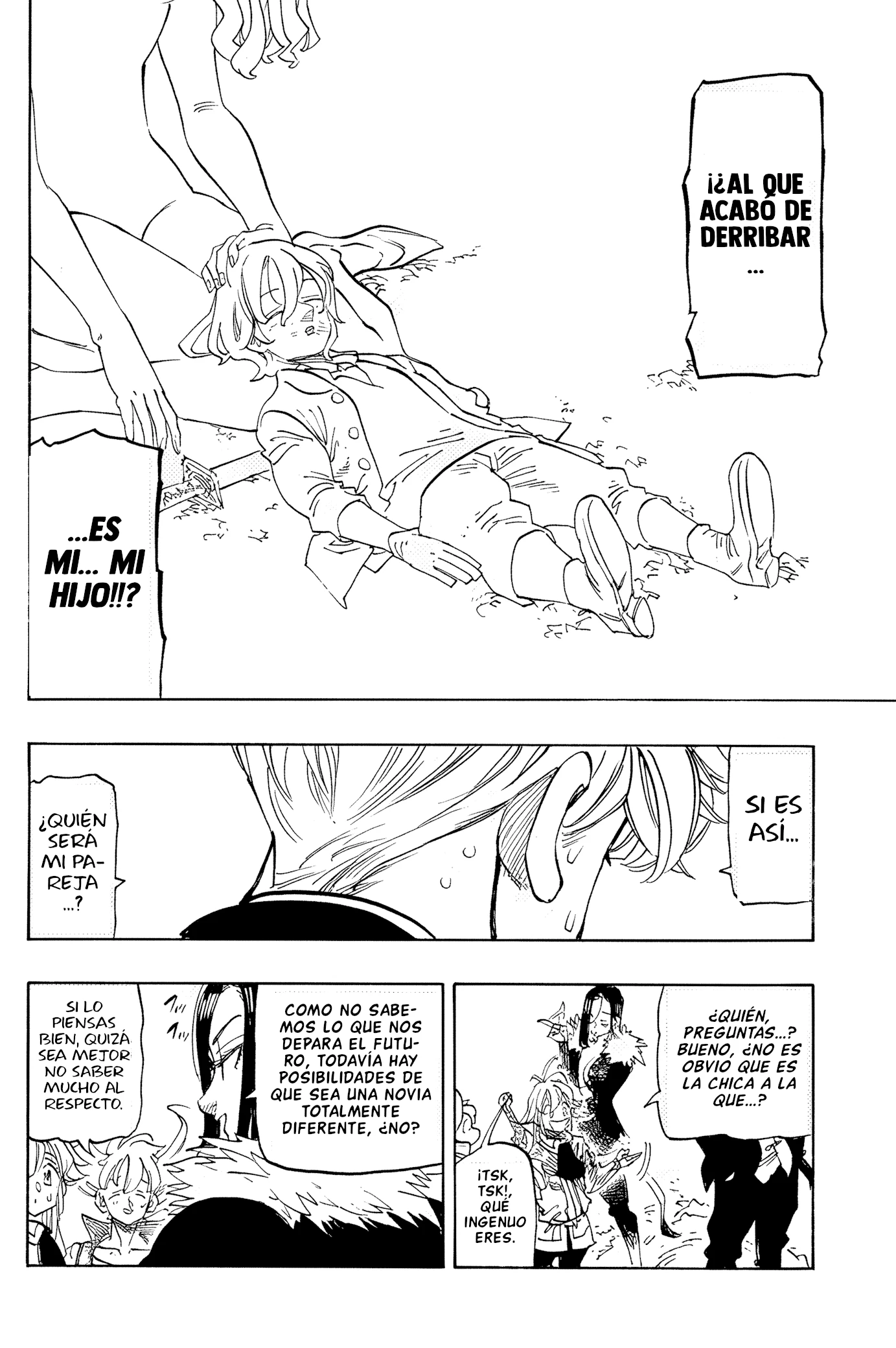 Mokushiroku no Yonkishi Capitulo 246 página 8