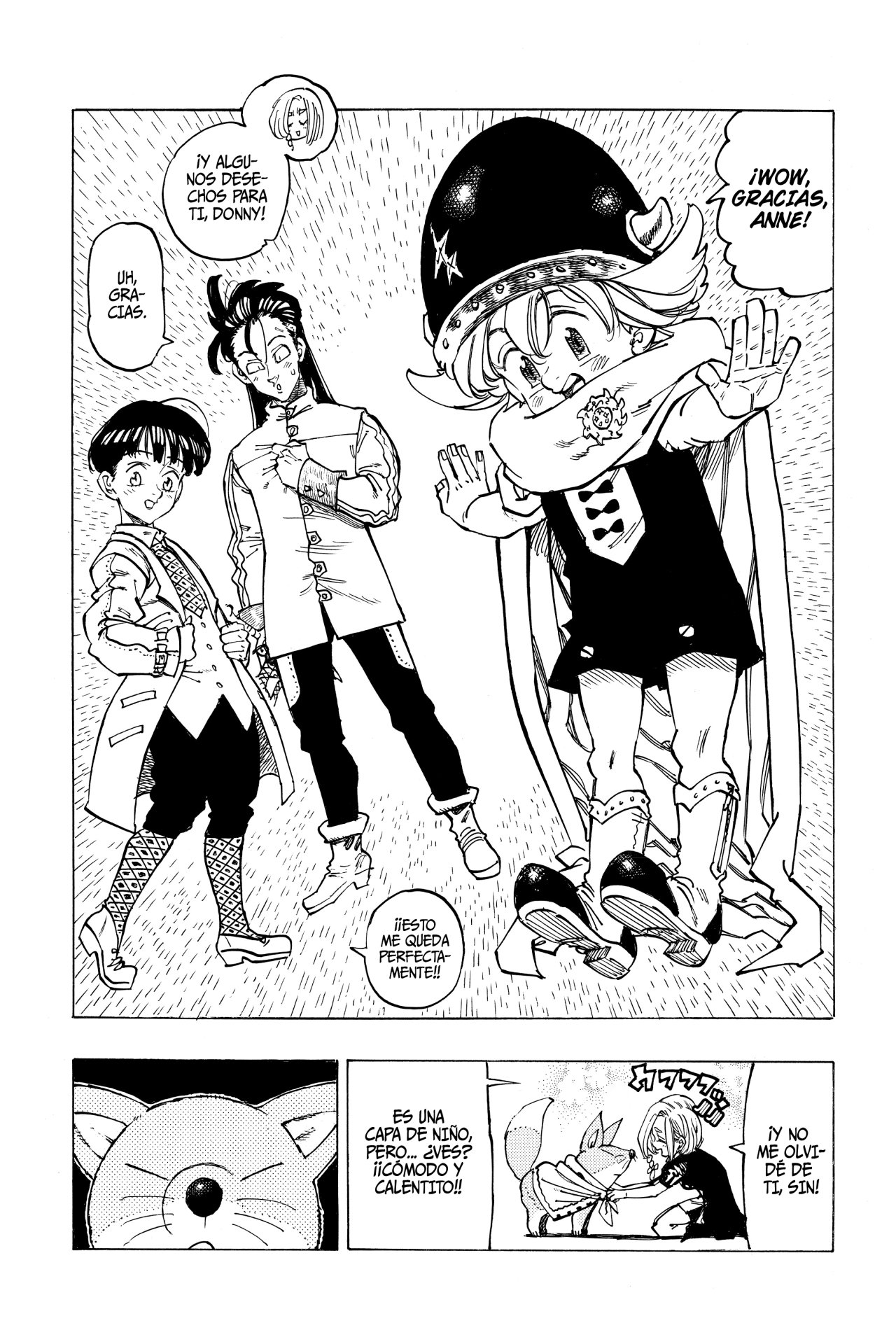 Mokushiroku no Yonkishi Capitulo 25: Un emocionante día en Cant página 10