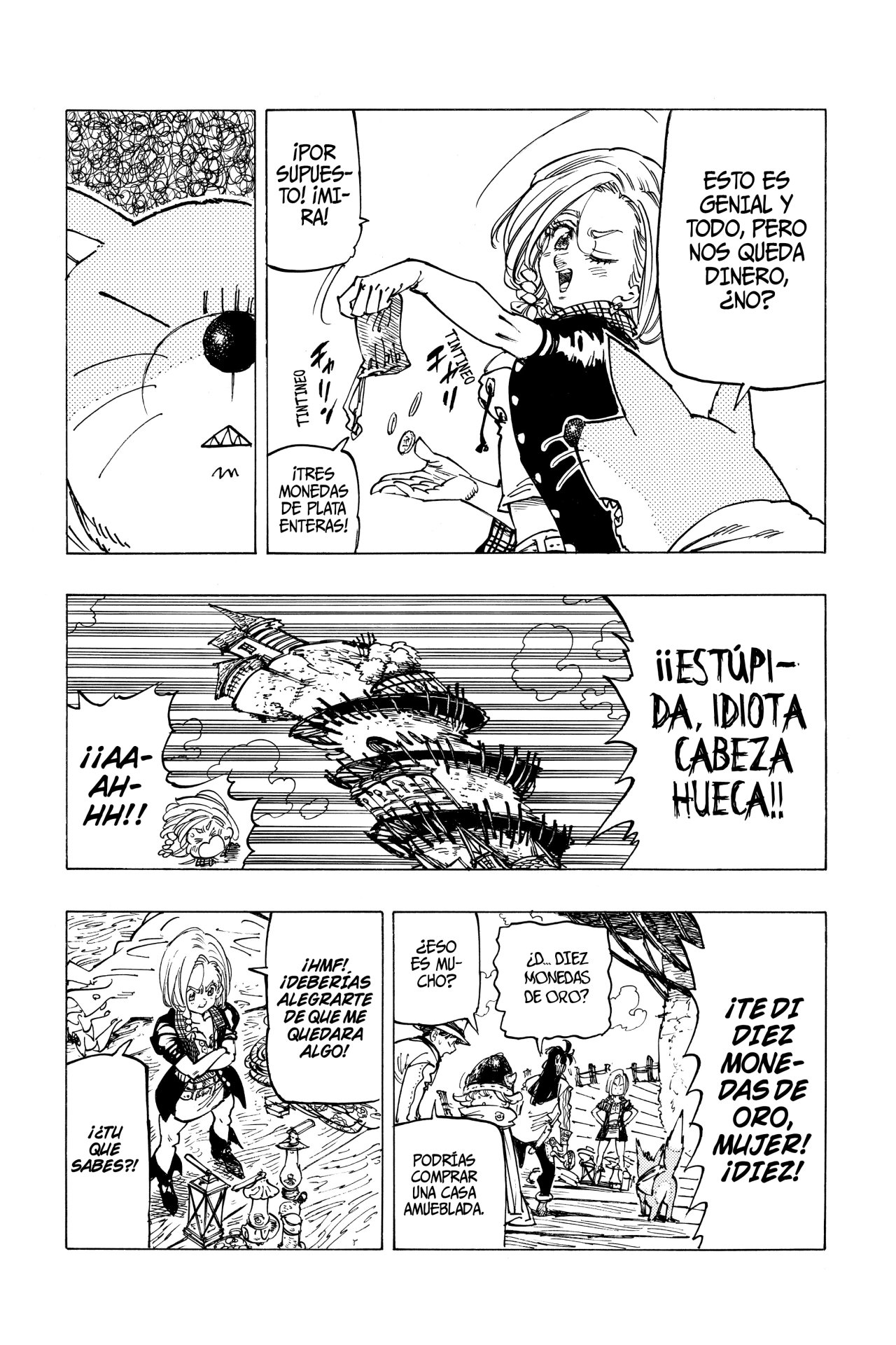 Mokushiroku no Yonkishi Capitulo 25: Un emocionante día en Cant página 11