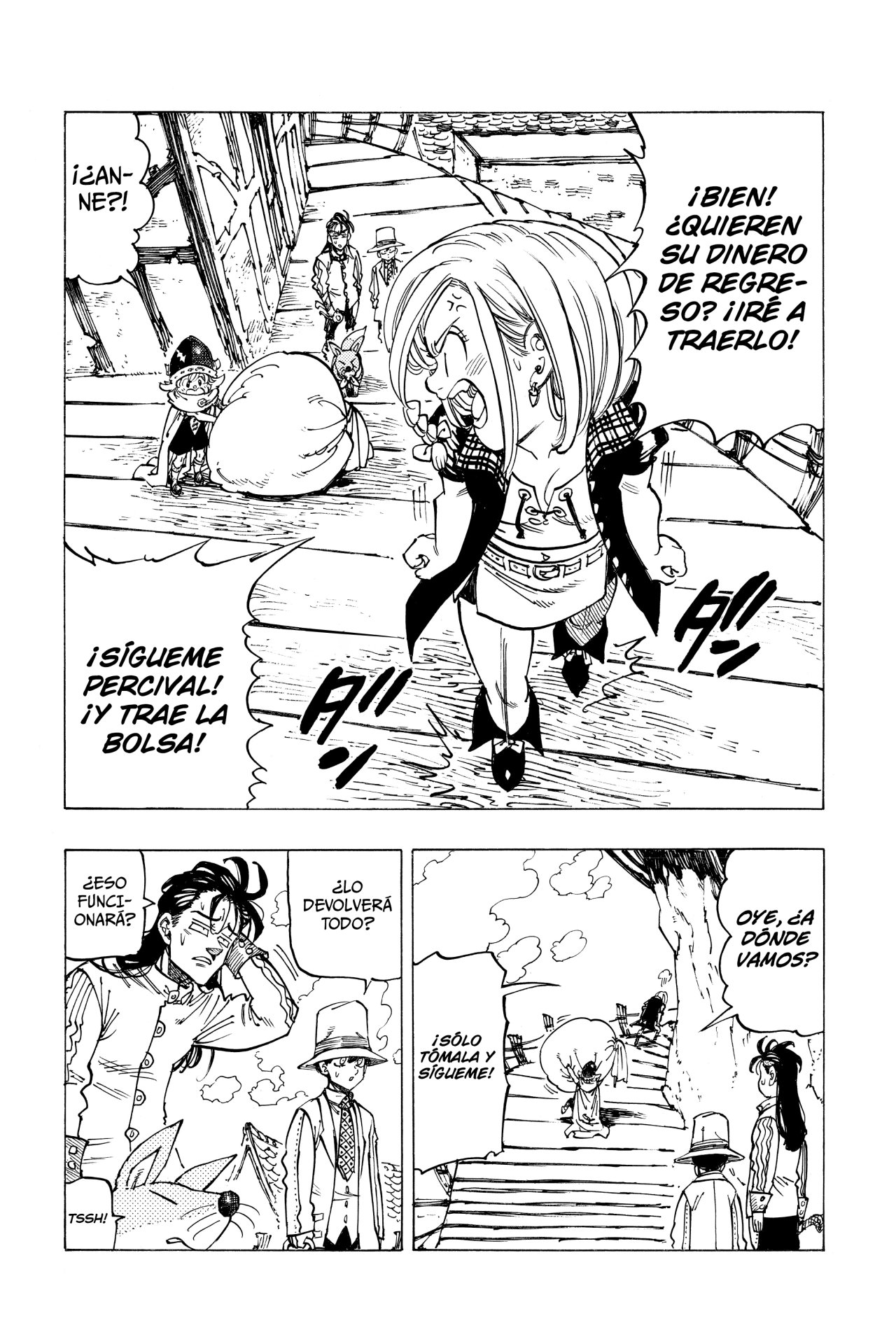Mokushiroku no Yonkishi Capitulo 25: Un emocionante día en Cant página 13
