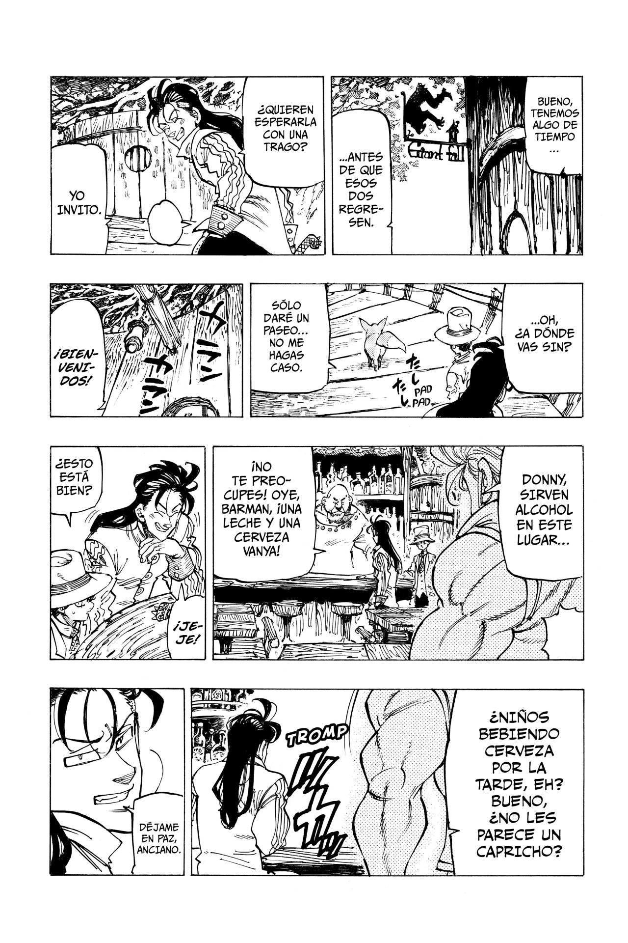 Mokushiroku no Yonkishi Capitulo 25: Un emocionante día en Cant página 14
