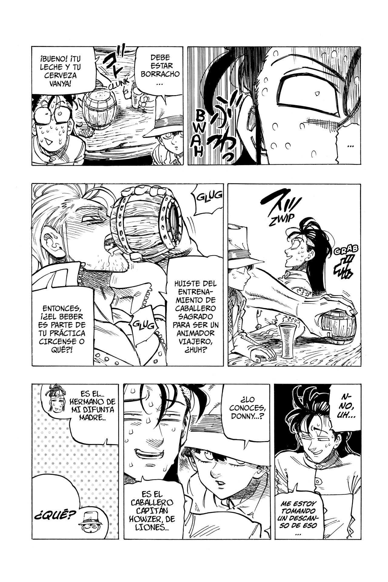 Mokushiroku no Yonkishi Capitulo 25: Un emocionante día en Cant página 16