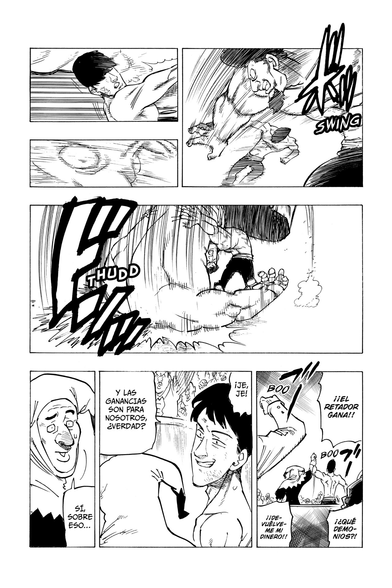 Mokushiroku no Yonkishi Capitulo 25: Un emocionante día en Cant página 19