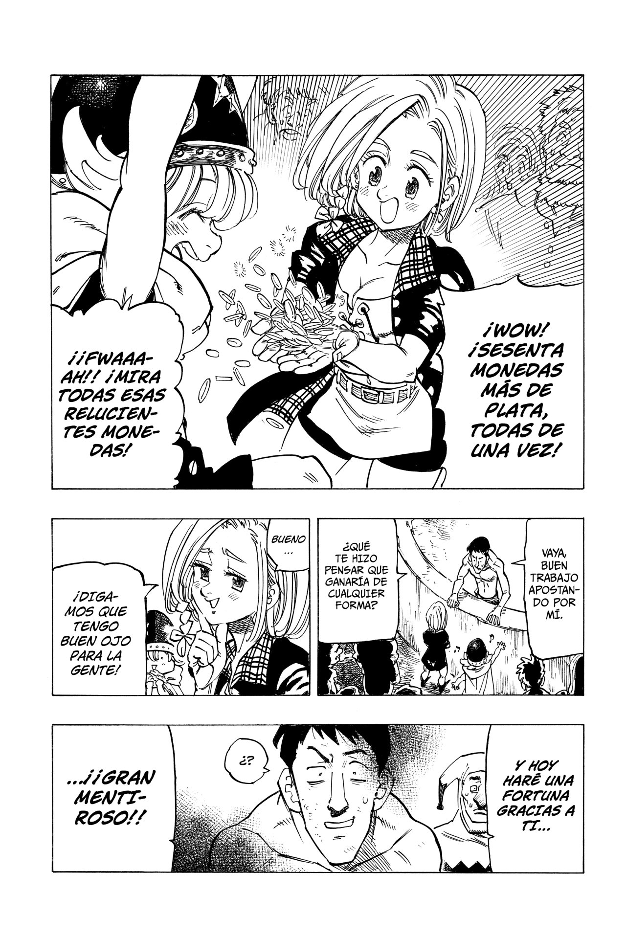Mokushiroku no Yonkishi Capitulo 25: Un emocionante día en Cant página 20