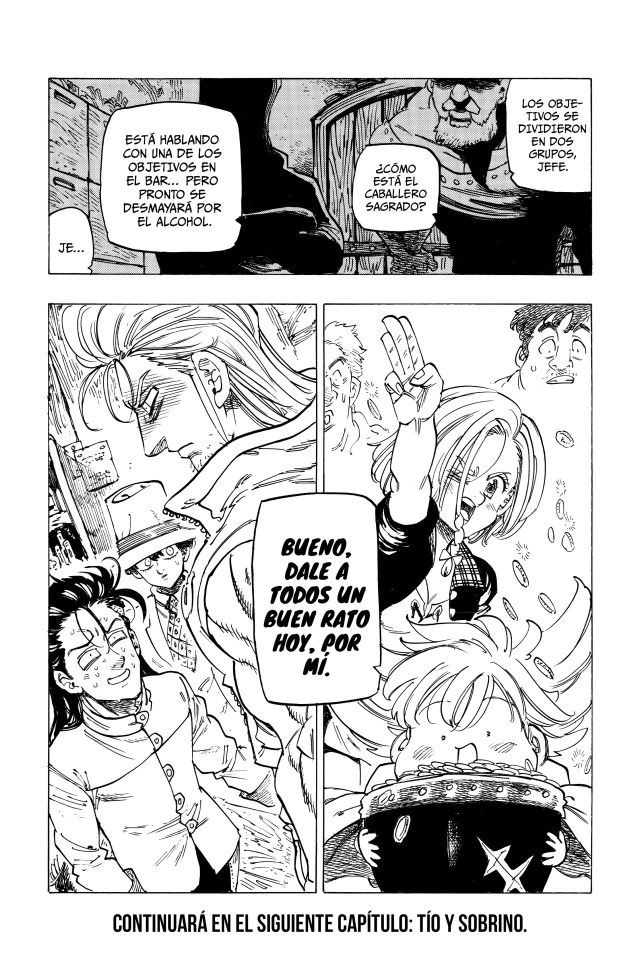 Mokushiroku no Yonkishi Capitulo 25: Un emocionante día en Cant página 21