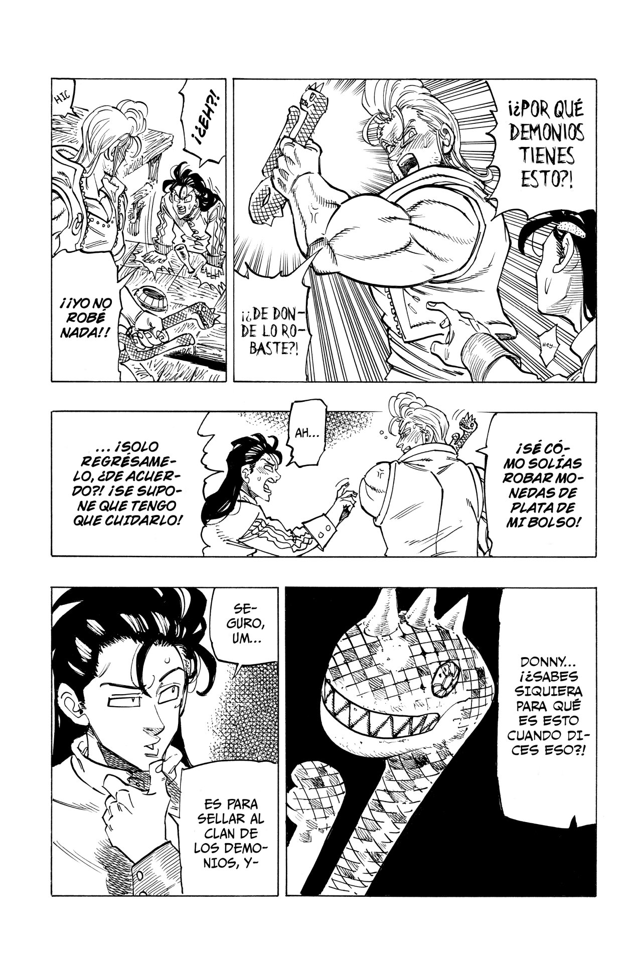 Mokushiroku no Yonkishi Capitulo 26 página 7