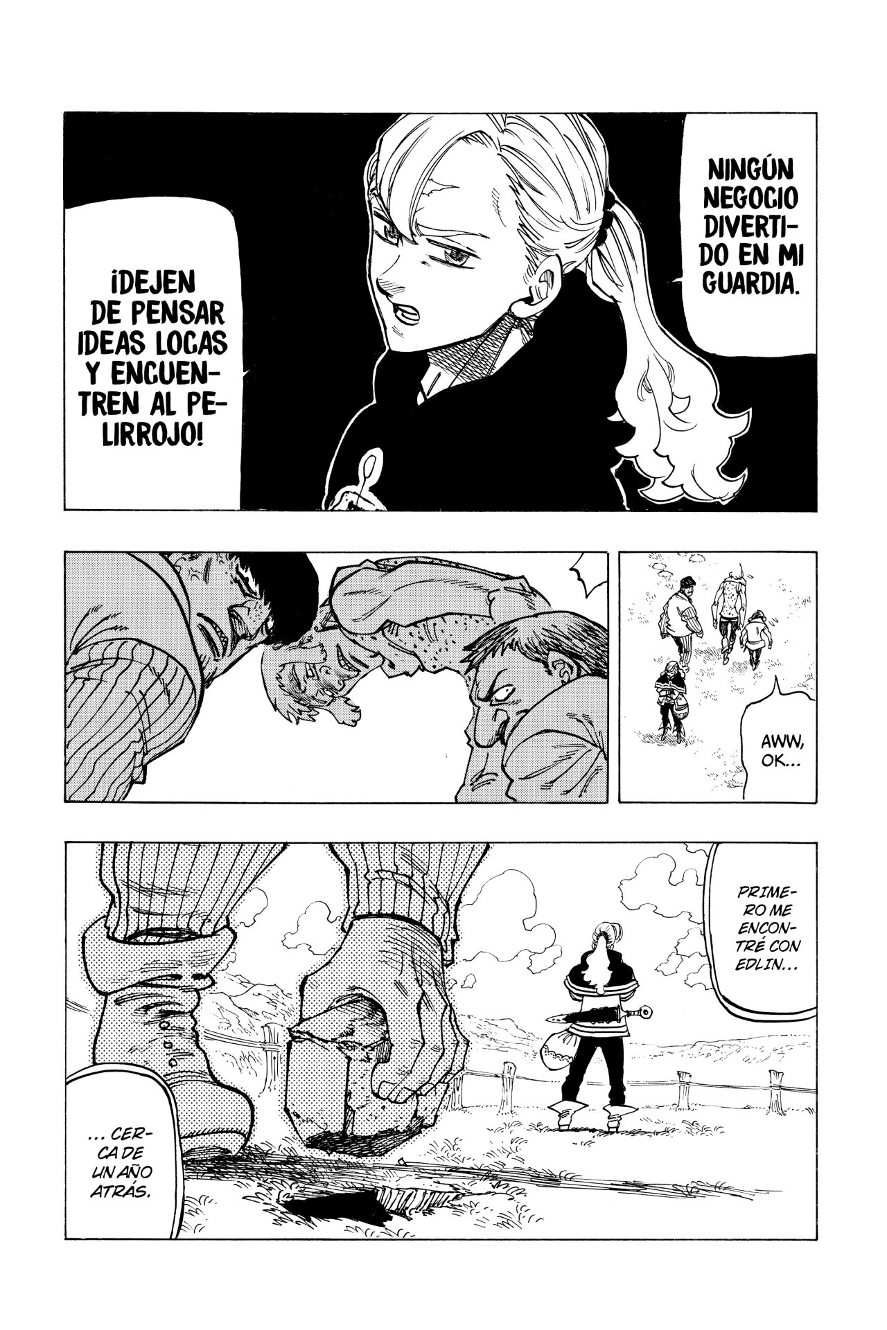 Mokushiroku no Yonkishi Capitulo 28: Rugido de destrucción página 10