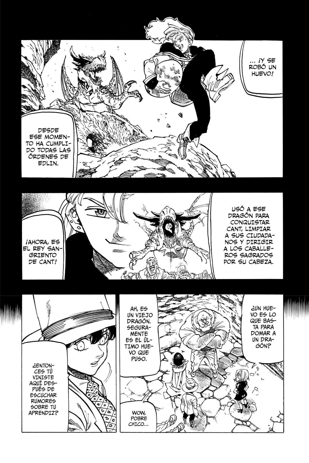 Mokushiroku no Yonkishi Capitulo 28: Rugido de destrucción página 12