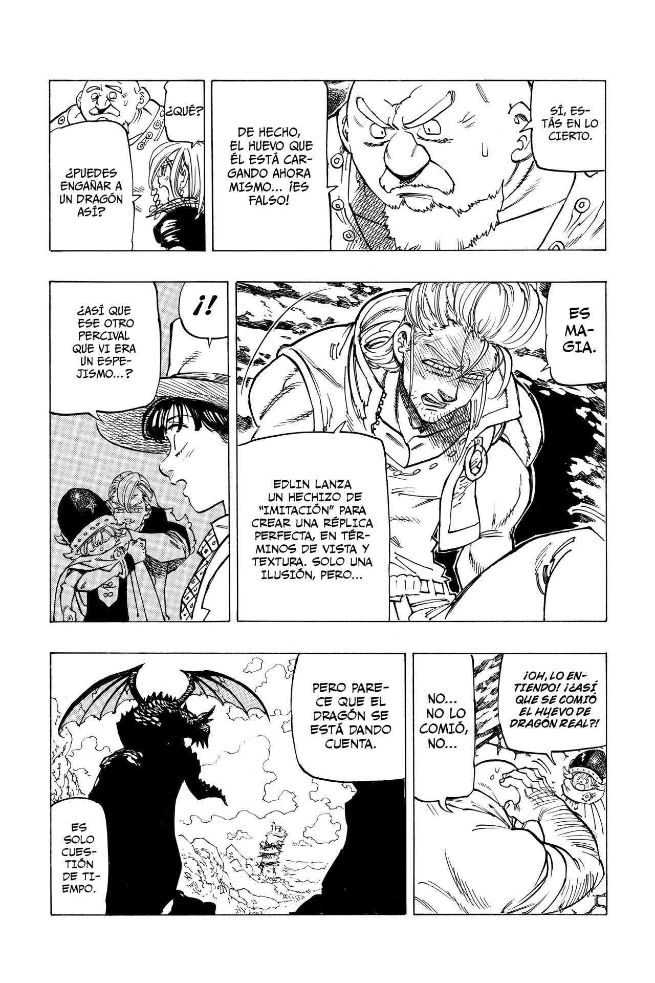 Mokushiroku no Yonkishi Capitulo 28: Rugido de destrucción página 14