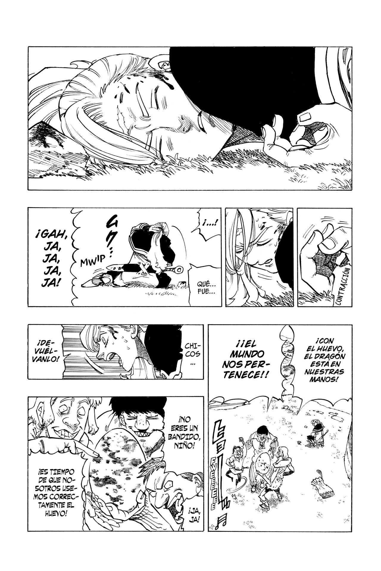 Mokushiroku no Yonkishi Capitulo 28: Rugido de destrucción página 16