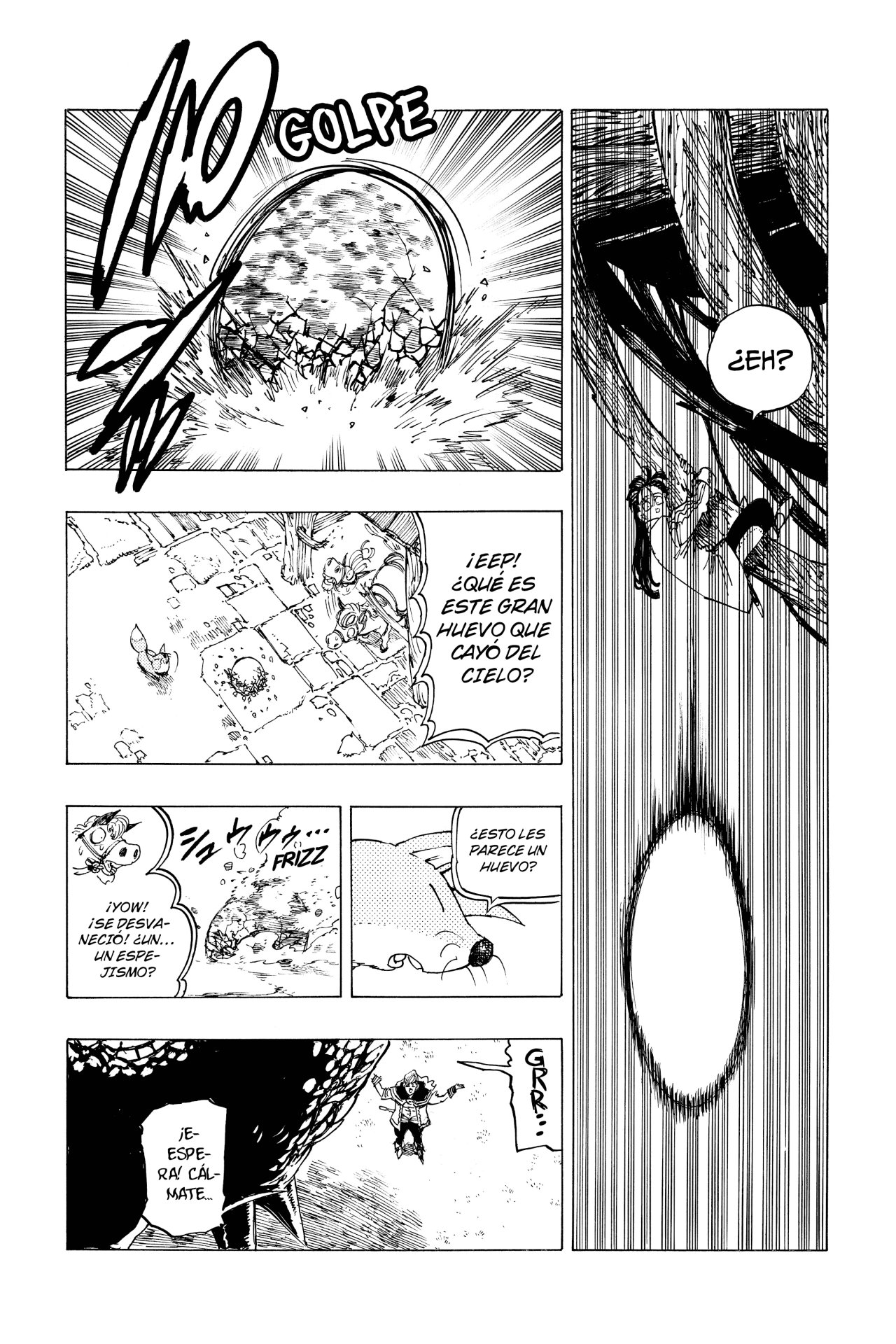 Mokushiroku no Yonkishi Capitulo 28: Rugido de destrucción página 18