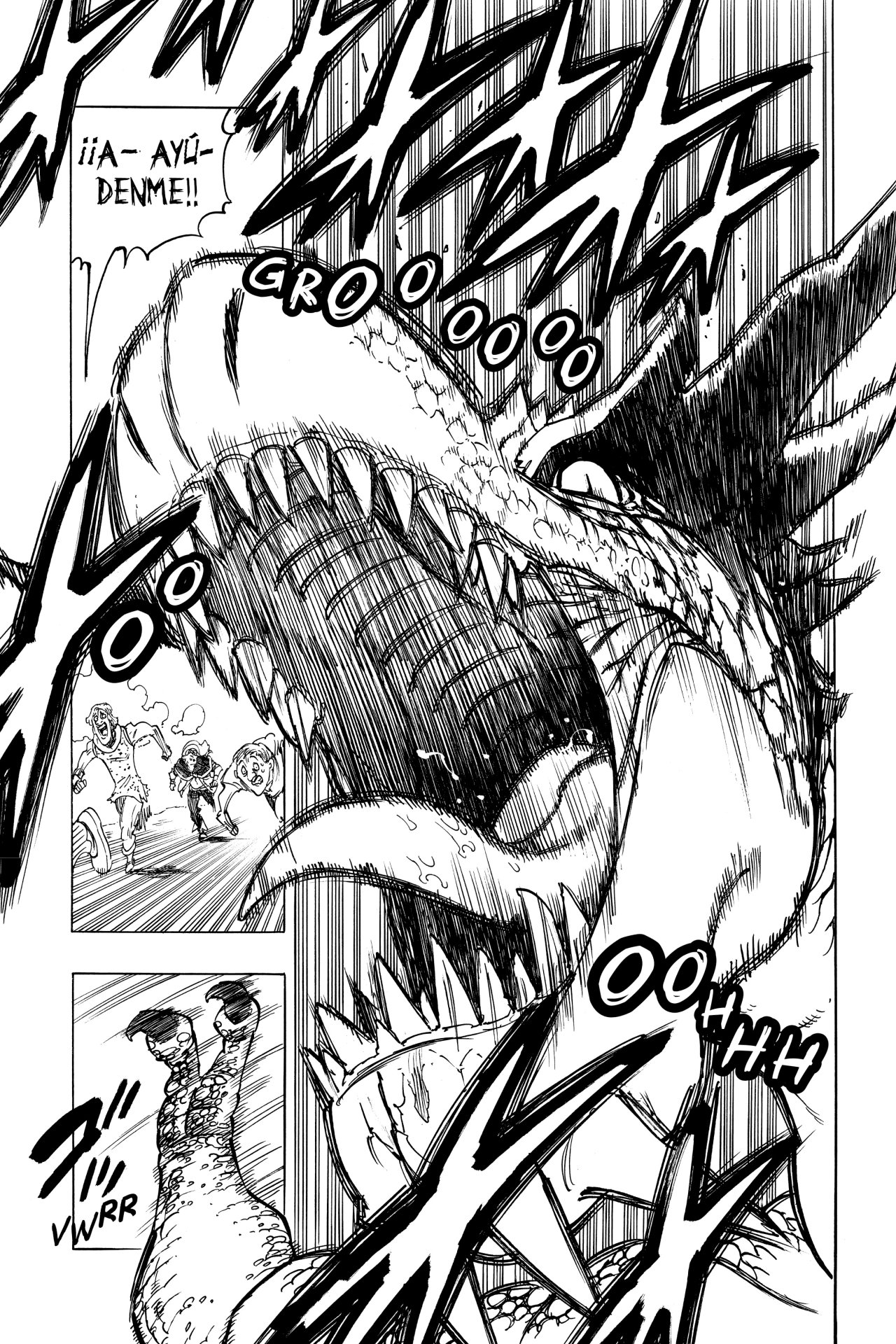Mokushiroku no Yonkishi Capitulo 28: Rugido de destrucción página 19