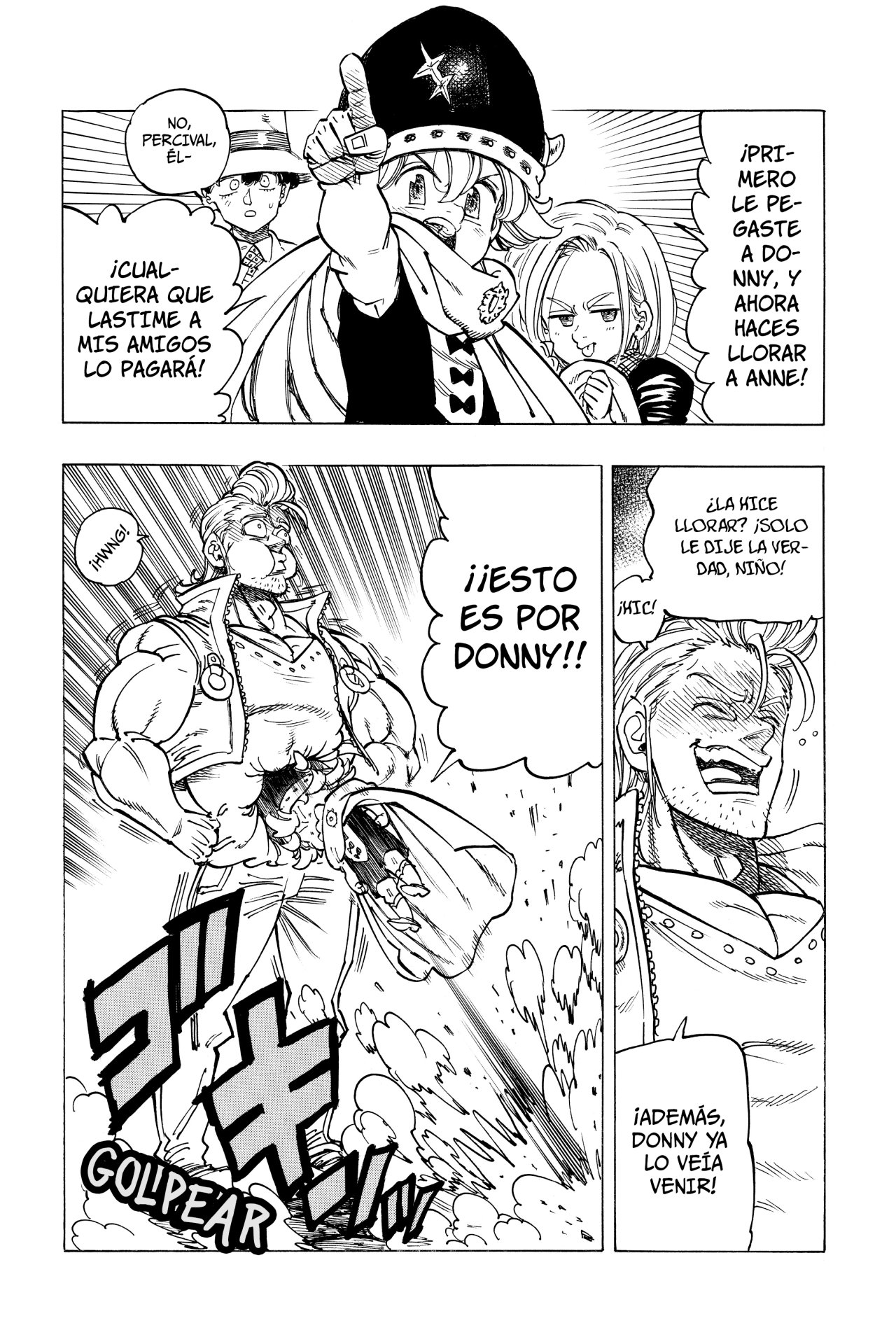 Mokushiroku no Yonkishi Capitulo 28: Rugido de destrucción página 6
