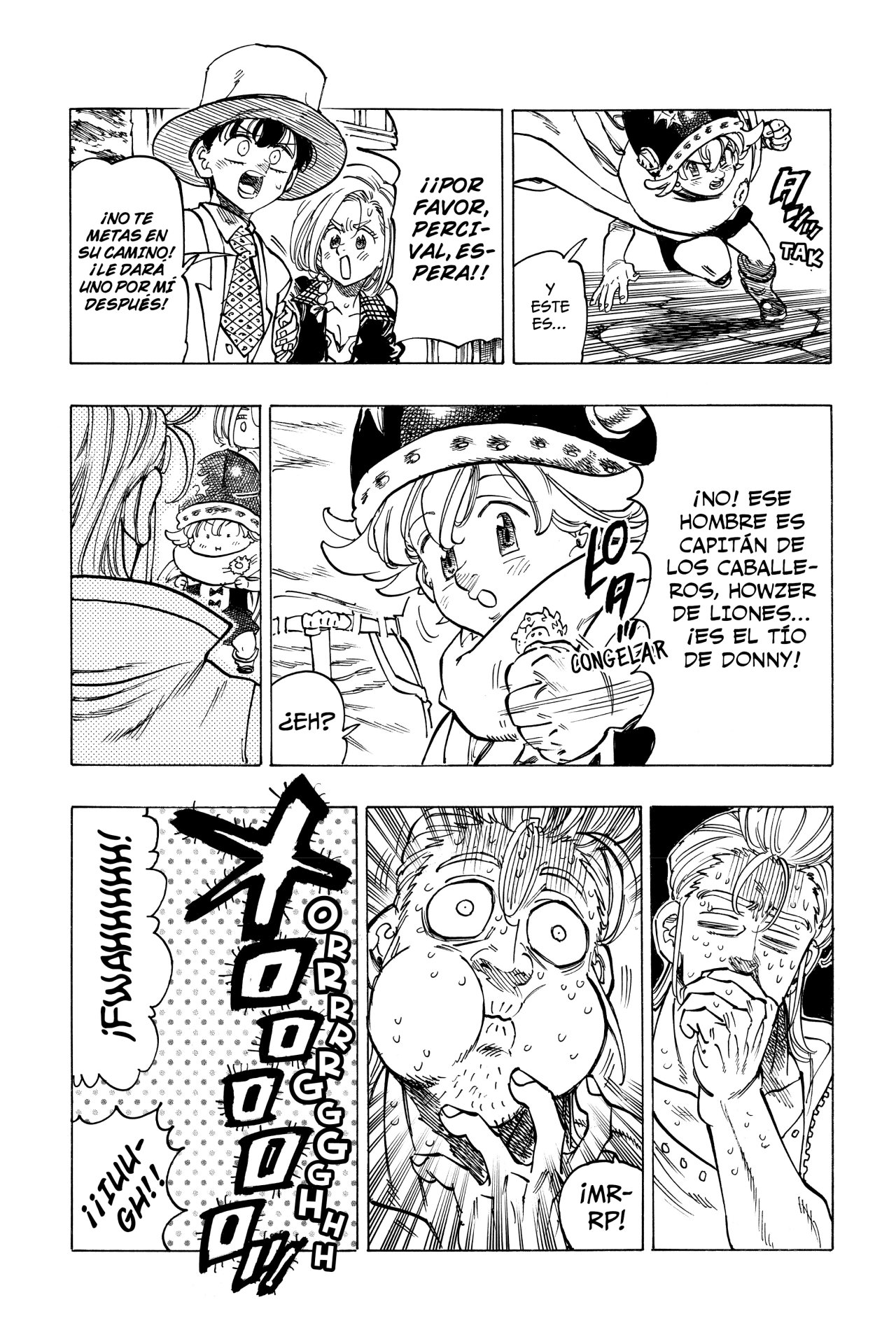 Mokushiroku no Yonkishi Capitulo 28: Rugido de destrucción página 7