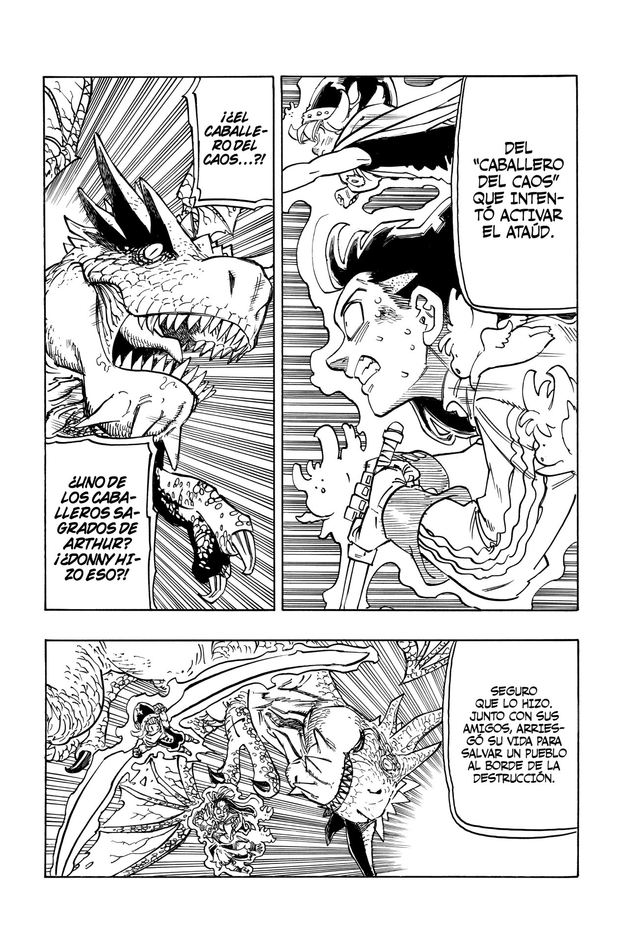 Mokushiroku no Yonkishi Capitulo 30: Tormenta violenta página 7