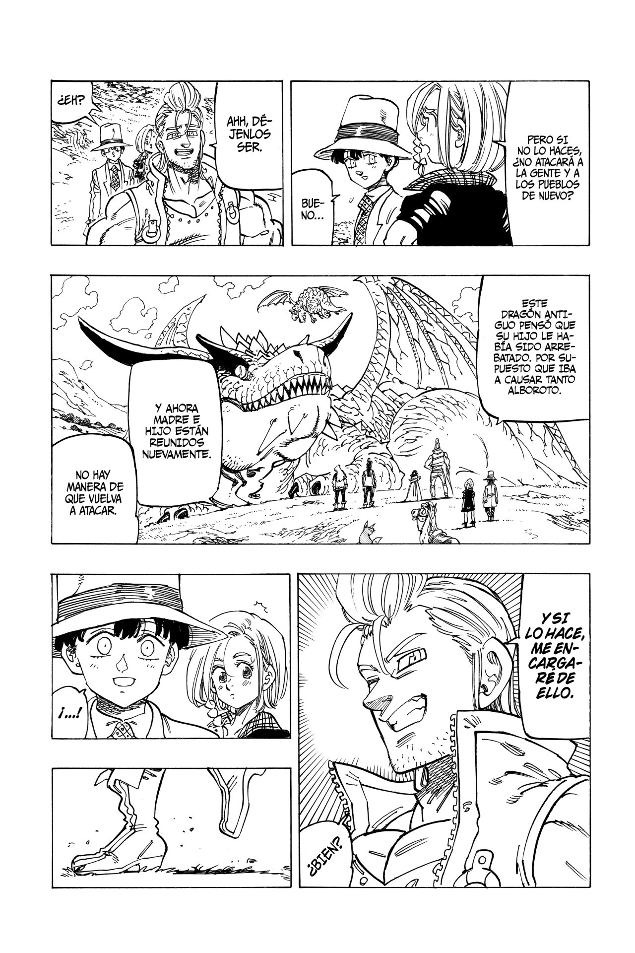 Mokushiroku no Yonkishi Capitulo 31: Un verdadero caballero sagrado página 10
