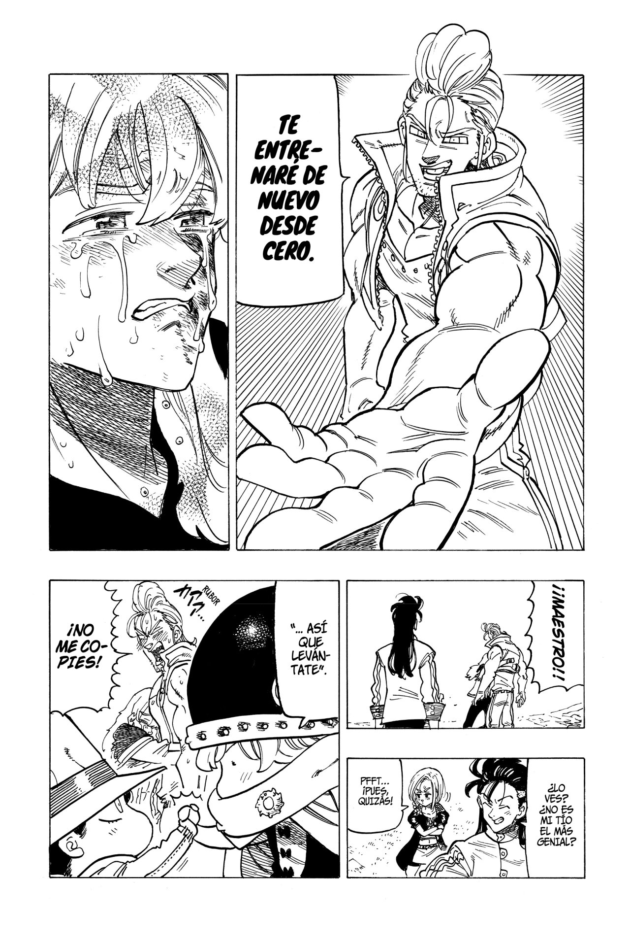 Mokushiroku no Yonkishi Capitulo 31: Un verdadero caballero sagrado página 14