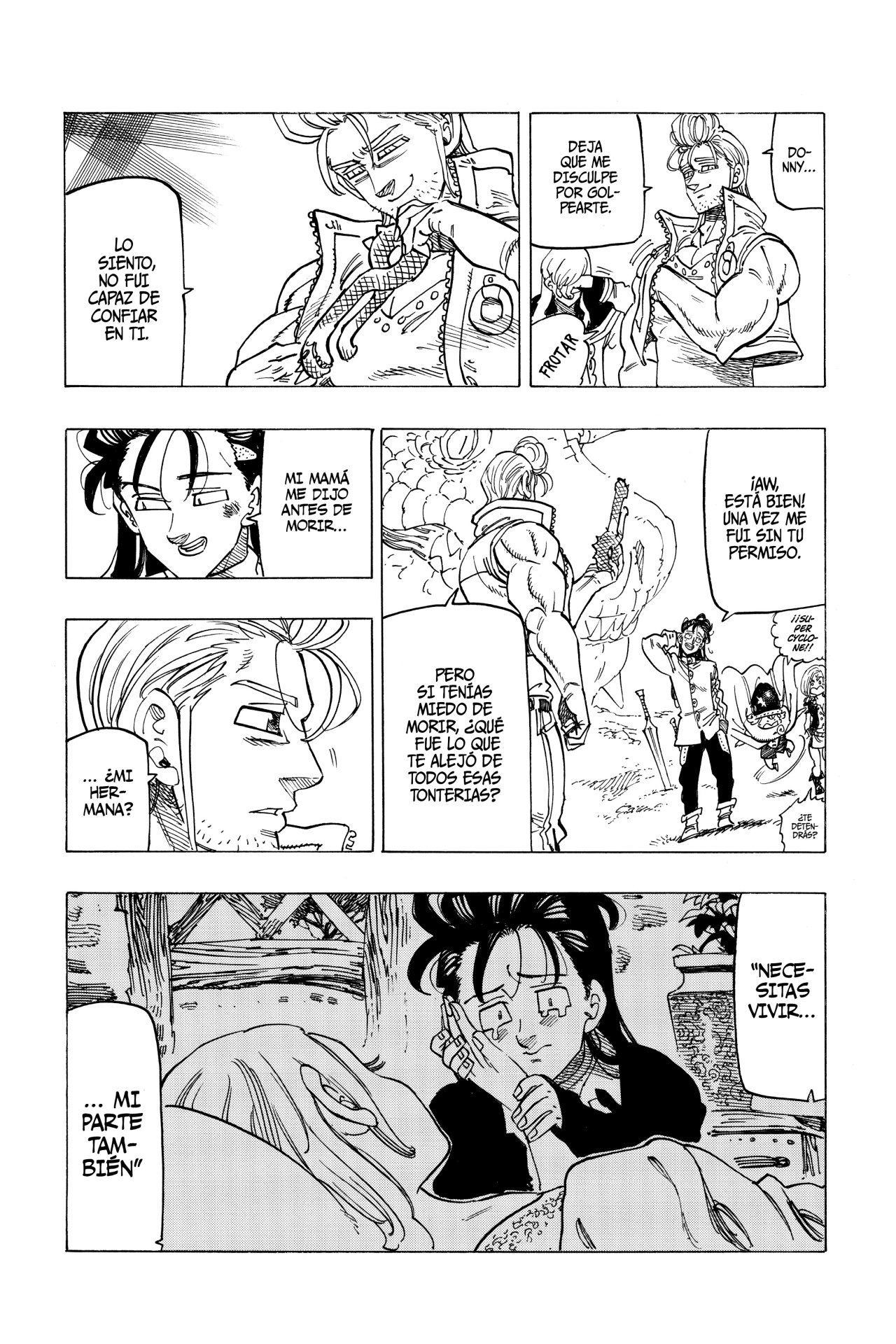 Mokushiroku no Yonkishi Capitulo 31: Un verdadero caballero sagrado página 15