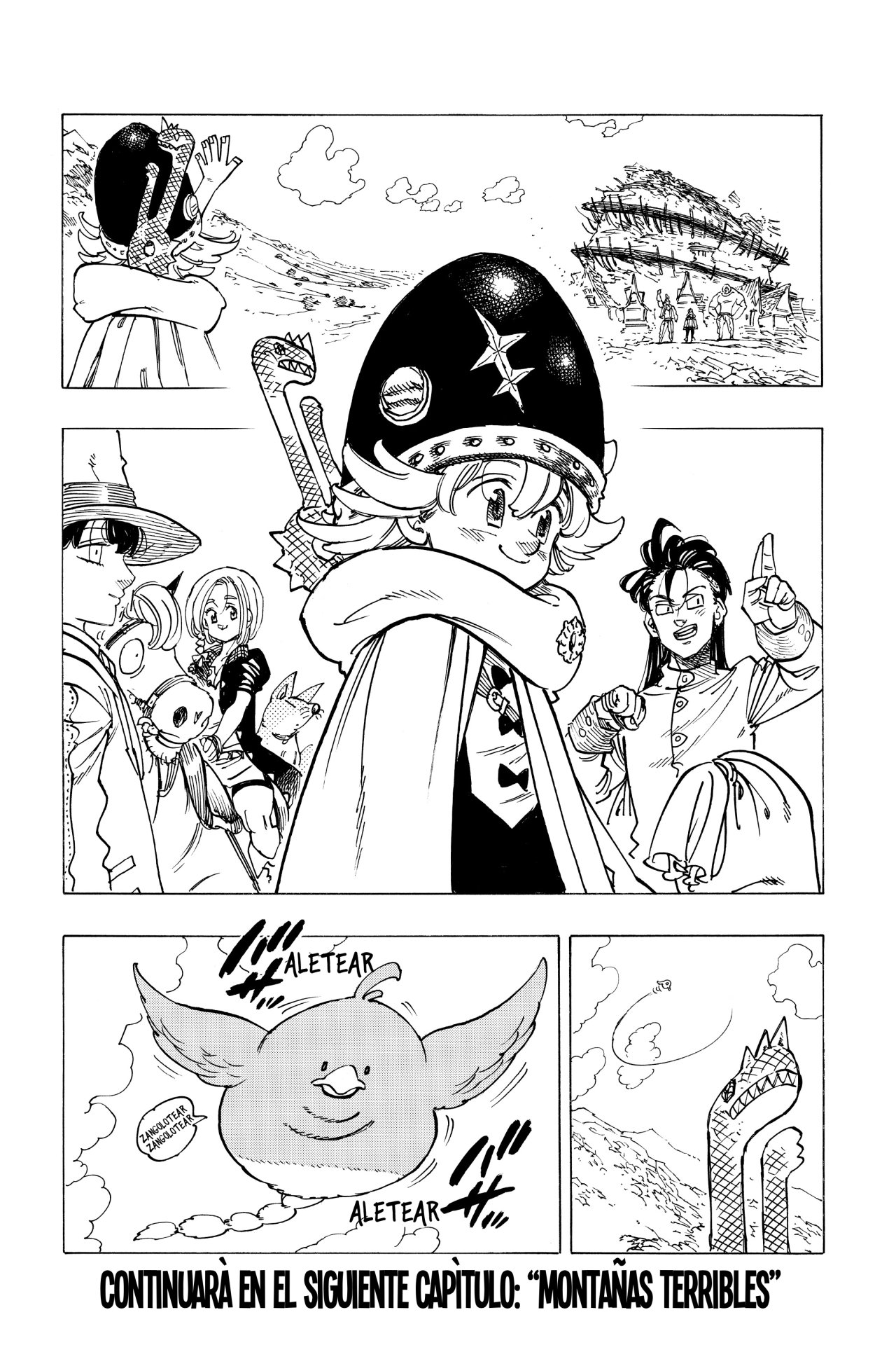 Mokushiroku no Yonkishi Capitulo 31: Un verdadero caballero sagrado página 21