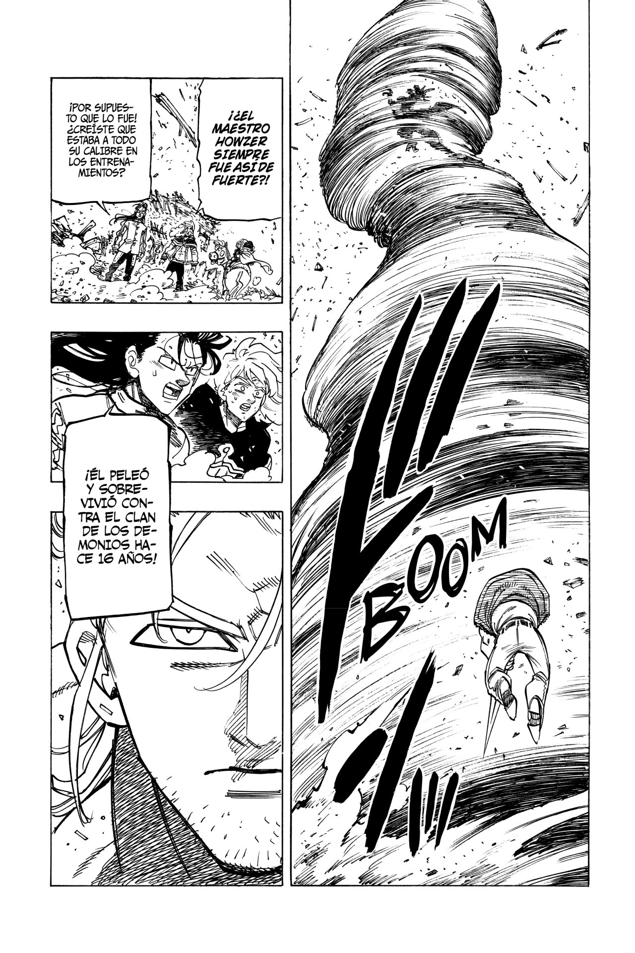 Mokushiroku no Yonkishi Capitulo 31: Un verdadero caballero sagrado página 4