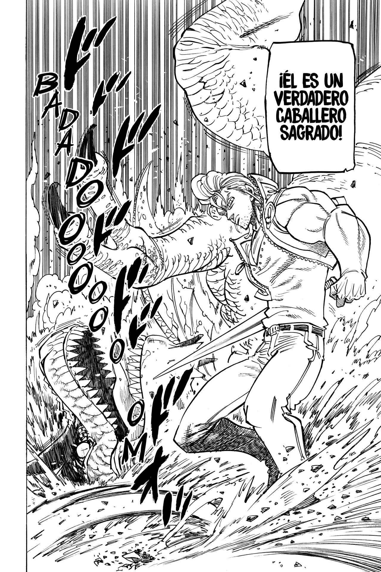 Mokushiroku no Yonkishi Capitulo 31: Un verdadero caballero sagrado página 5