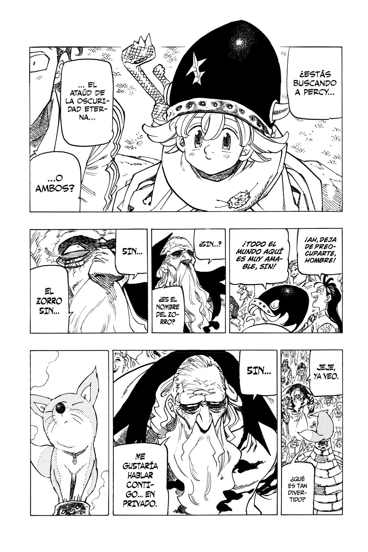 Mokushiroku no Yonkishi Capitulo 33: Fiesta del mal página 12