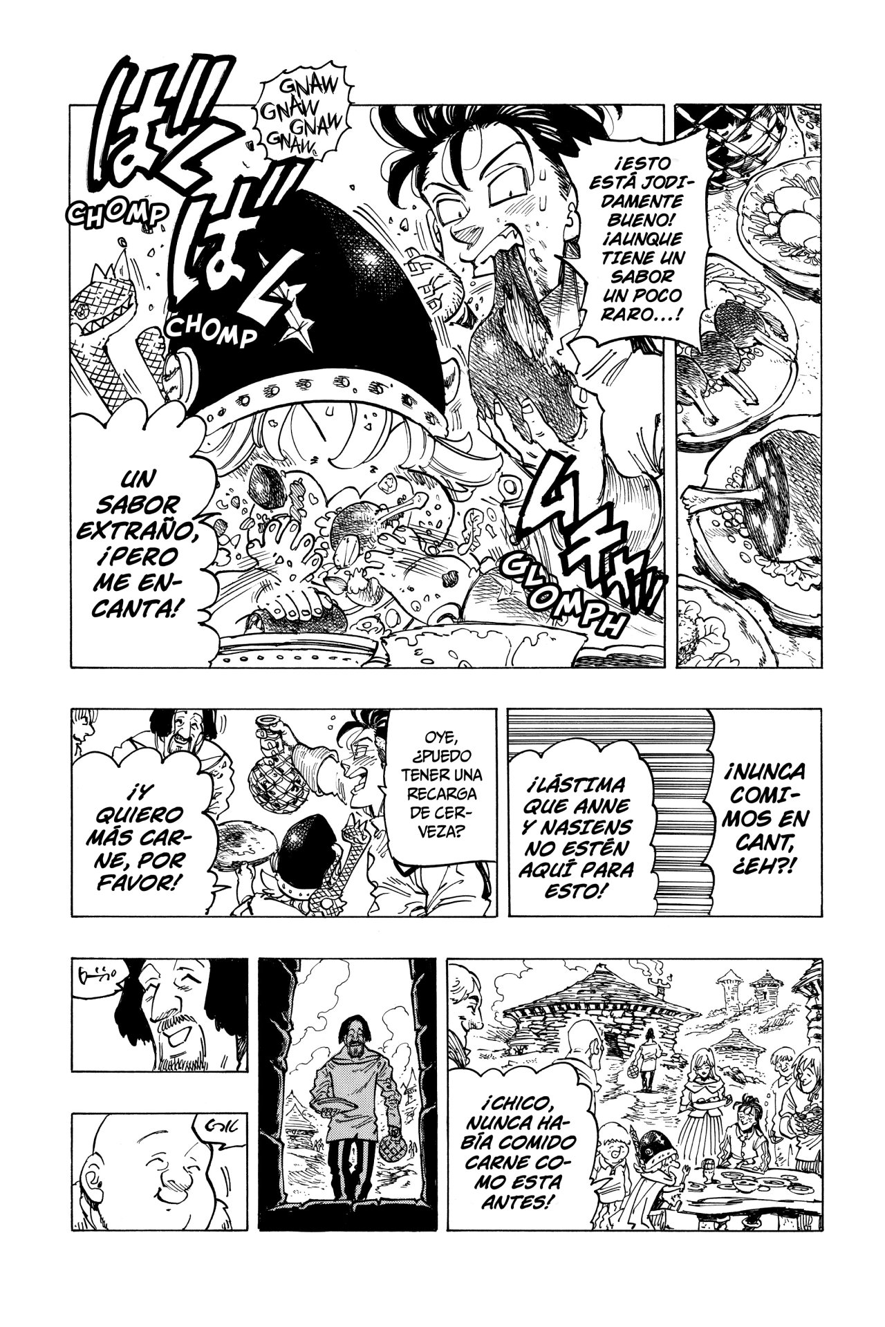 Mokushiroku no Yonkishi Capitulo 33: Fiesta del mal página 14